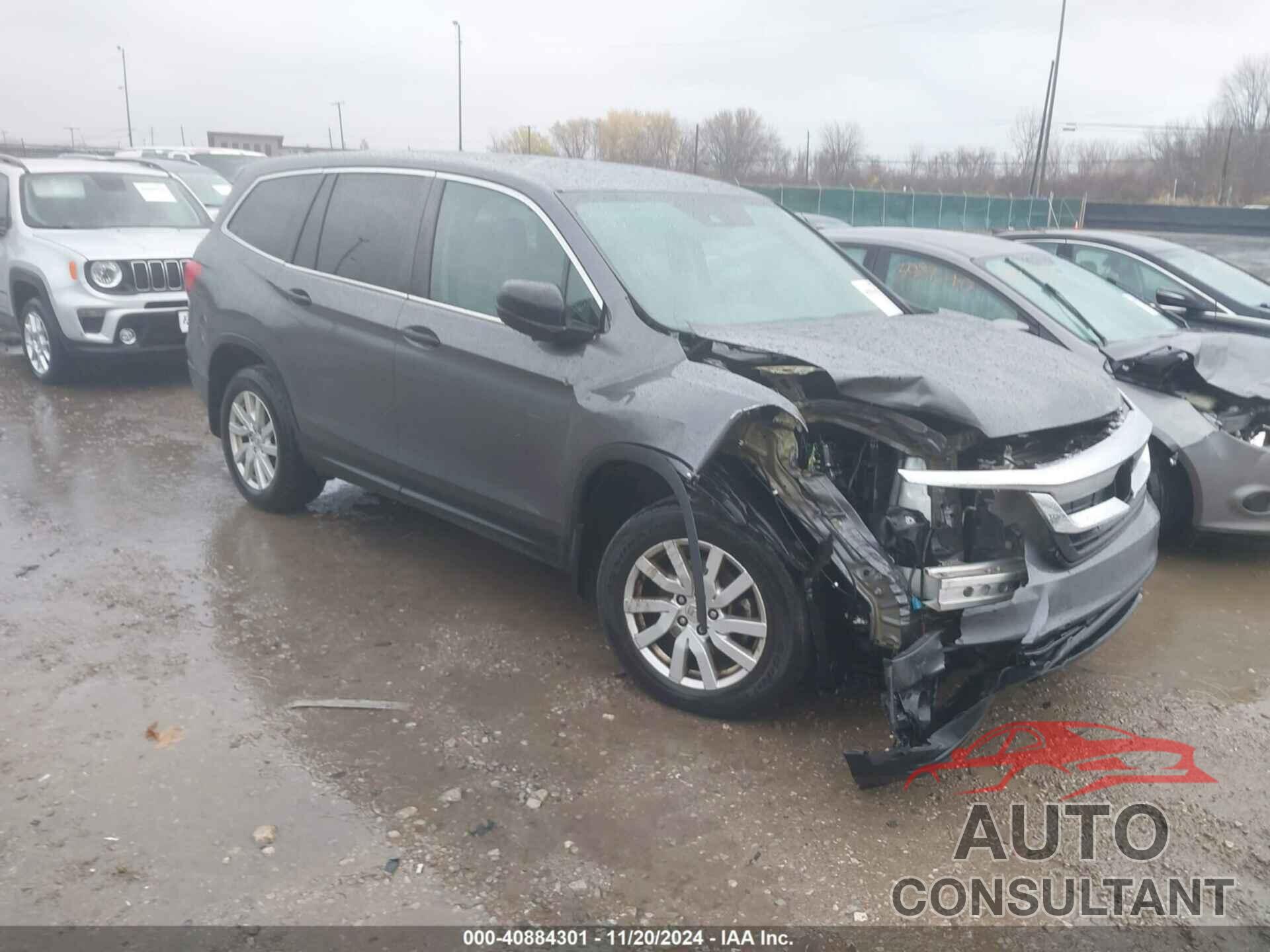 HONDA PILOT 2019 - 5FNYF5H1XKB031739