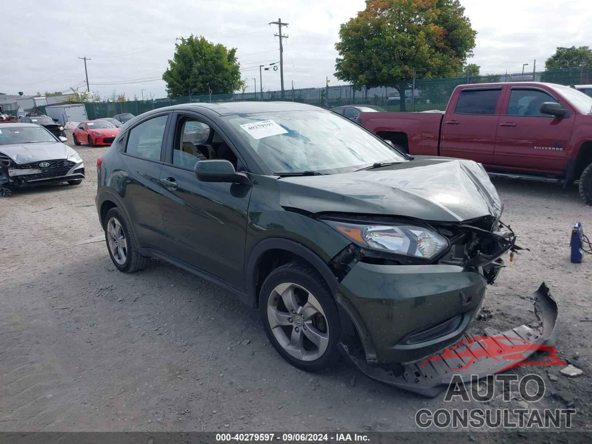 HONDA HR-V 2018 - 3CZRU6H32JG710537