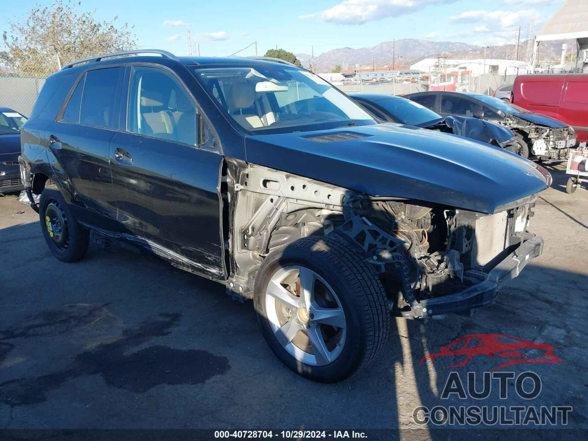 MERCEDES-BENZ GLE 350 2018 - 4JGDA5HB3JB069378