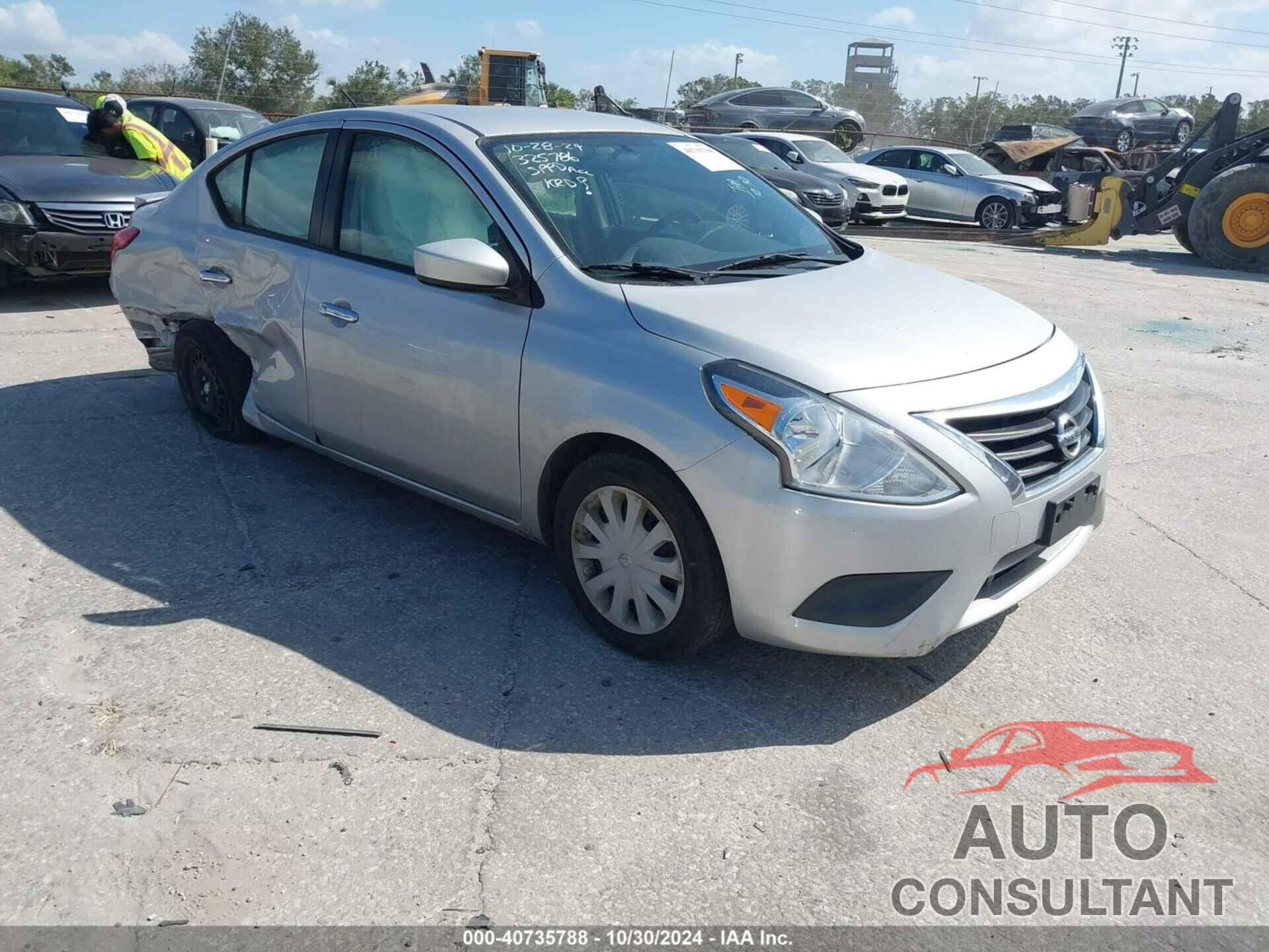 NISSAN VERSA 2019 - 3N1CN7AP9KL853119