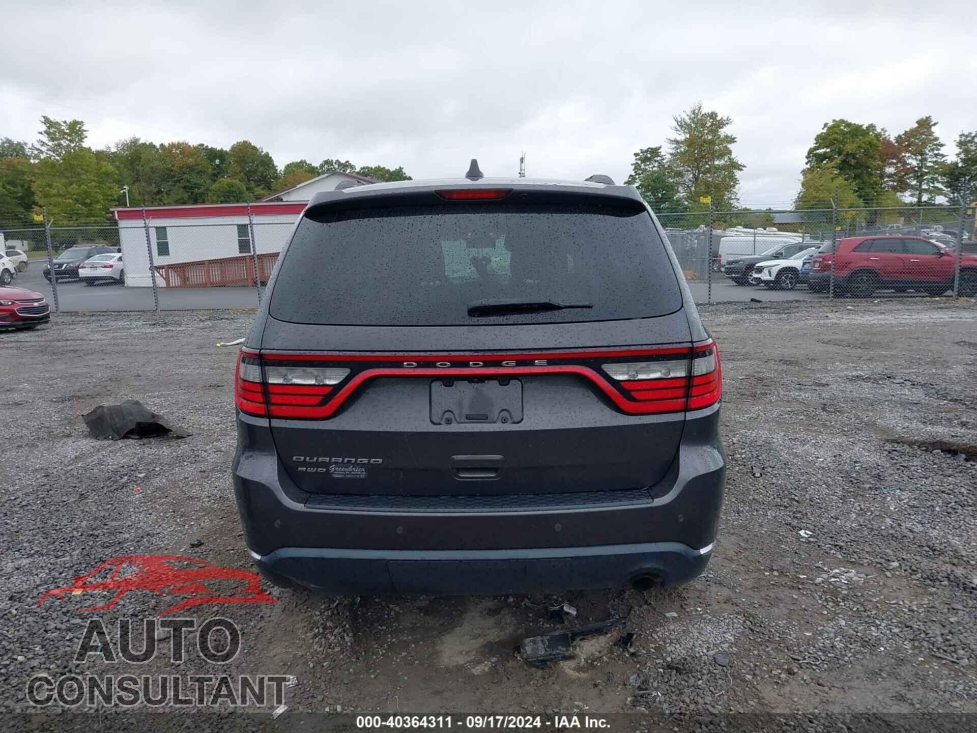 DODGE DURANGO 2016 - 1C4RDJAG4GC468206