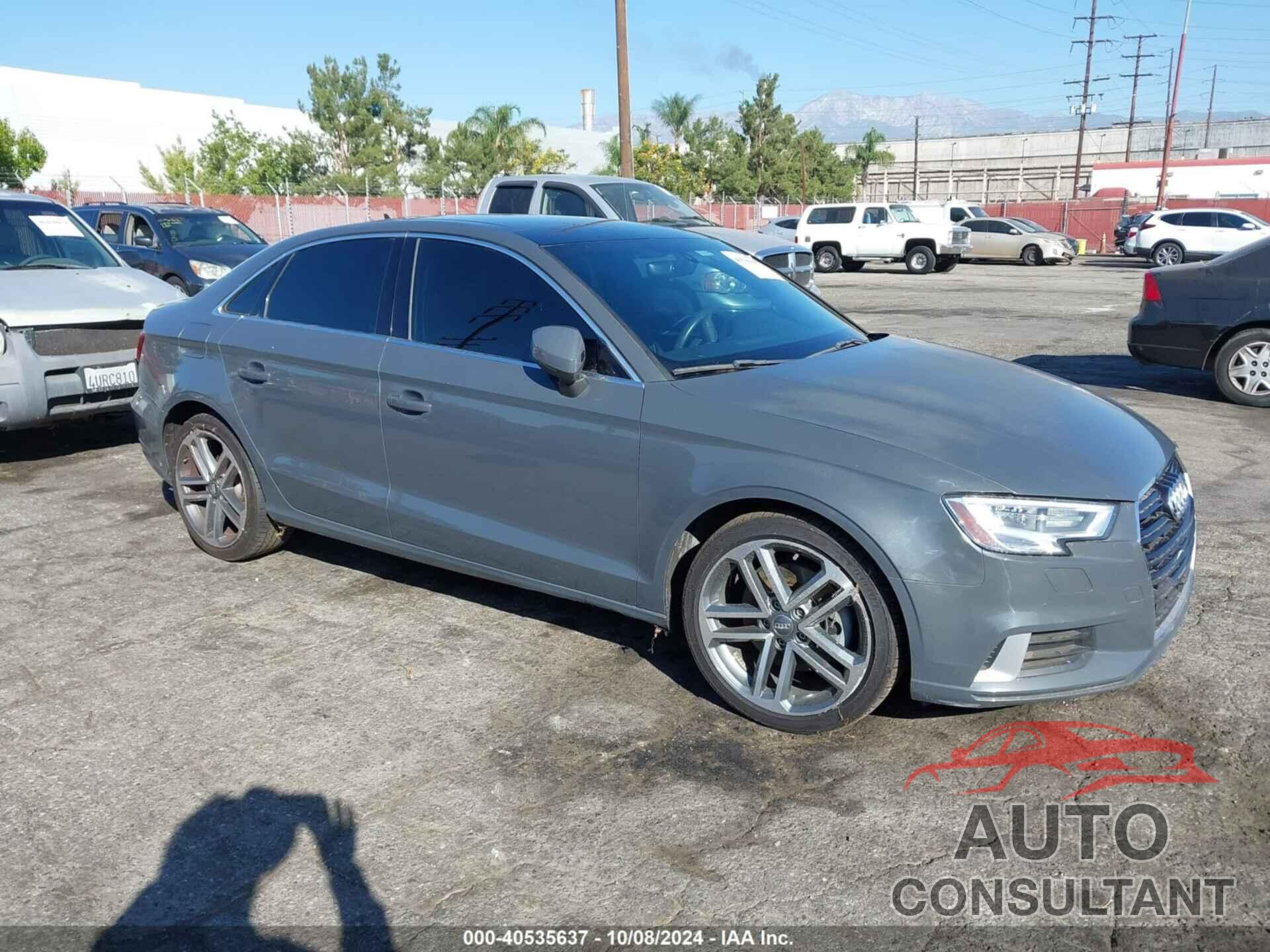 AUDI A3 2019 - WAUAUGFF5K1012801