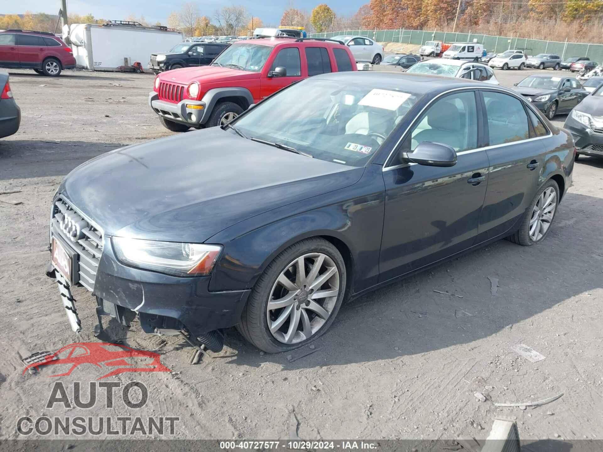 AUDI A4 2013 - WAUFFAFL2DN034768
