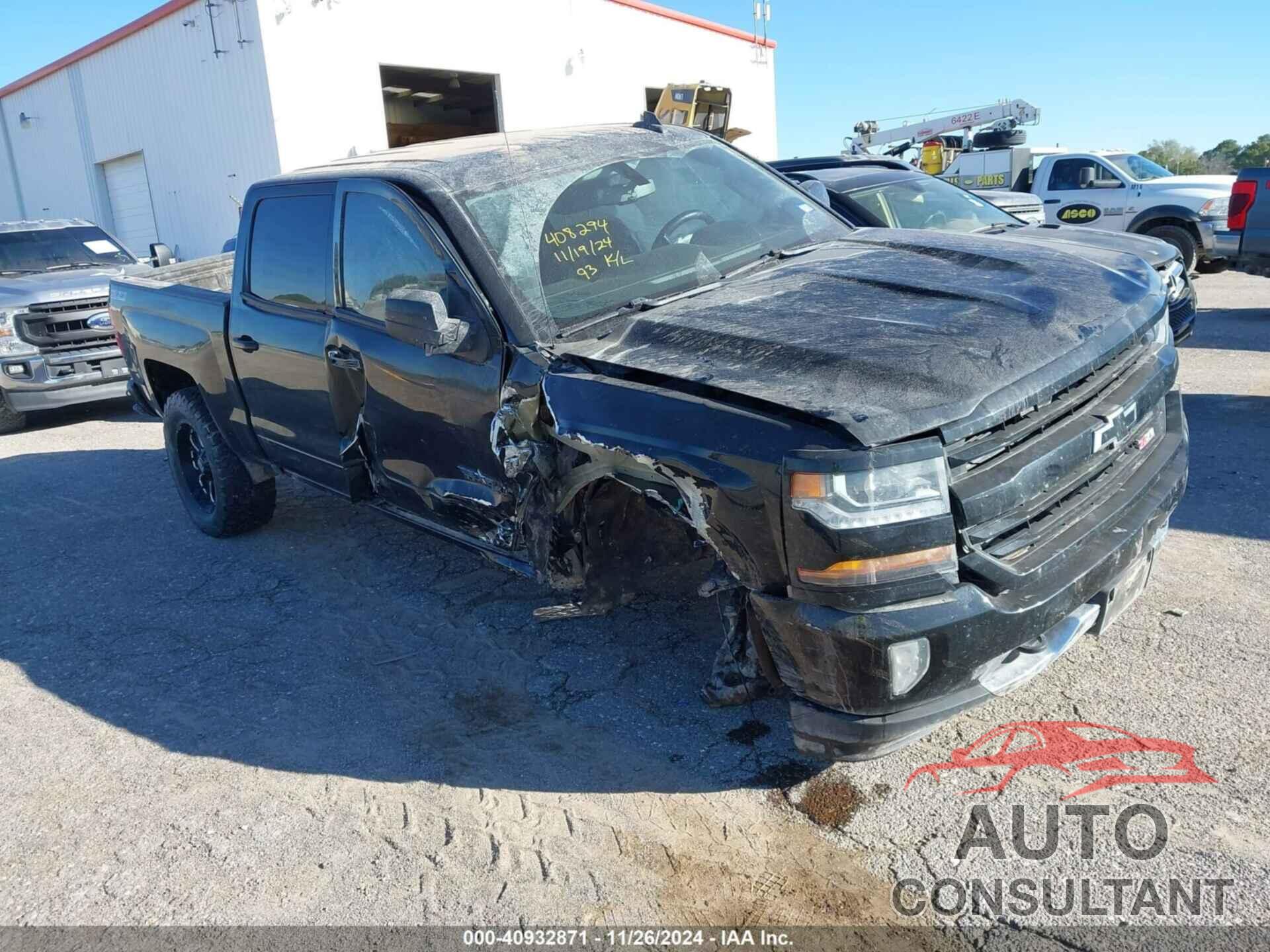 CHEVROLET SILVERADO 1500 2017 - 3GCUKREC9HG454967