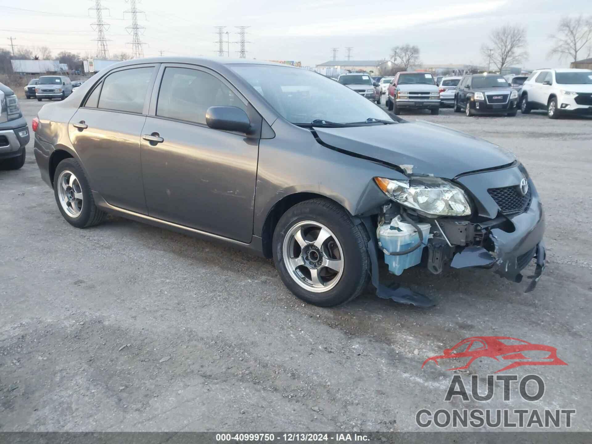 TOYOTA COROLLA 2009 - JTDBL40E29J019160