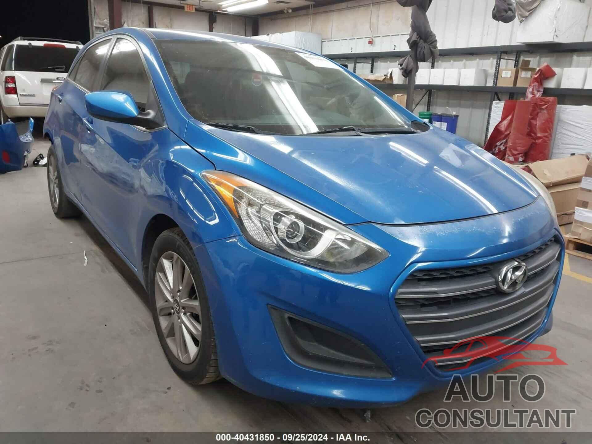 HYUNDAI ELANTRA GT 2017 - KMHD35LH2HU381602