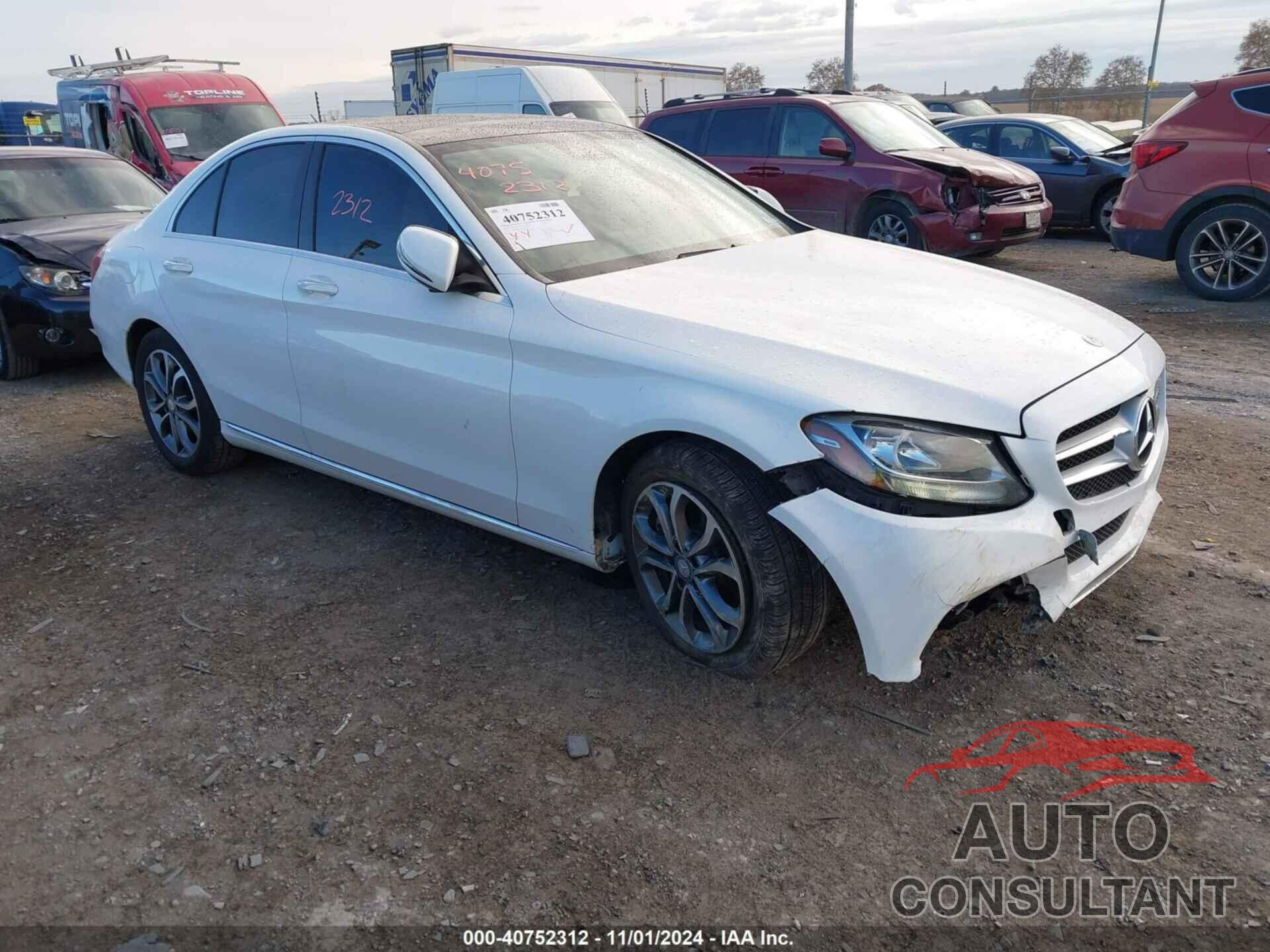 MERCEDES-BENZ C 300 2016 - 55SWF4KB1GU148182