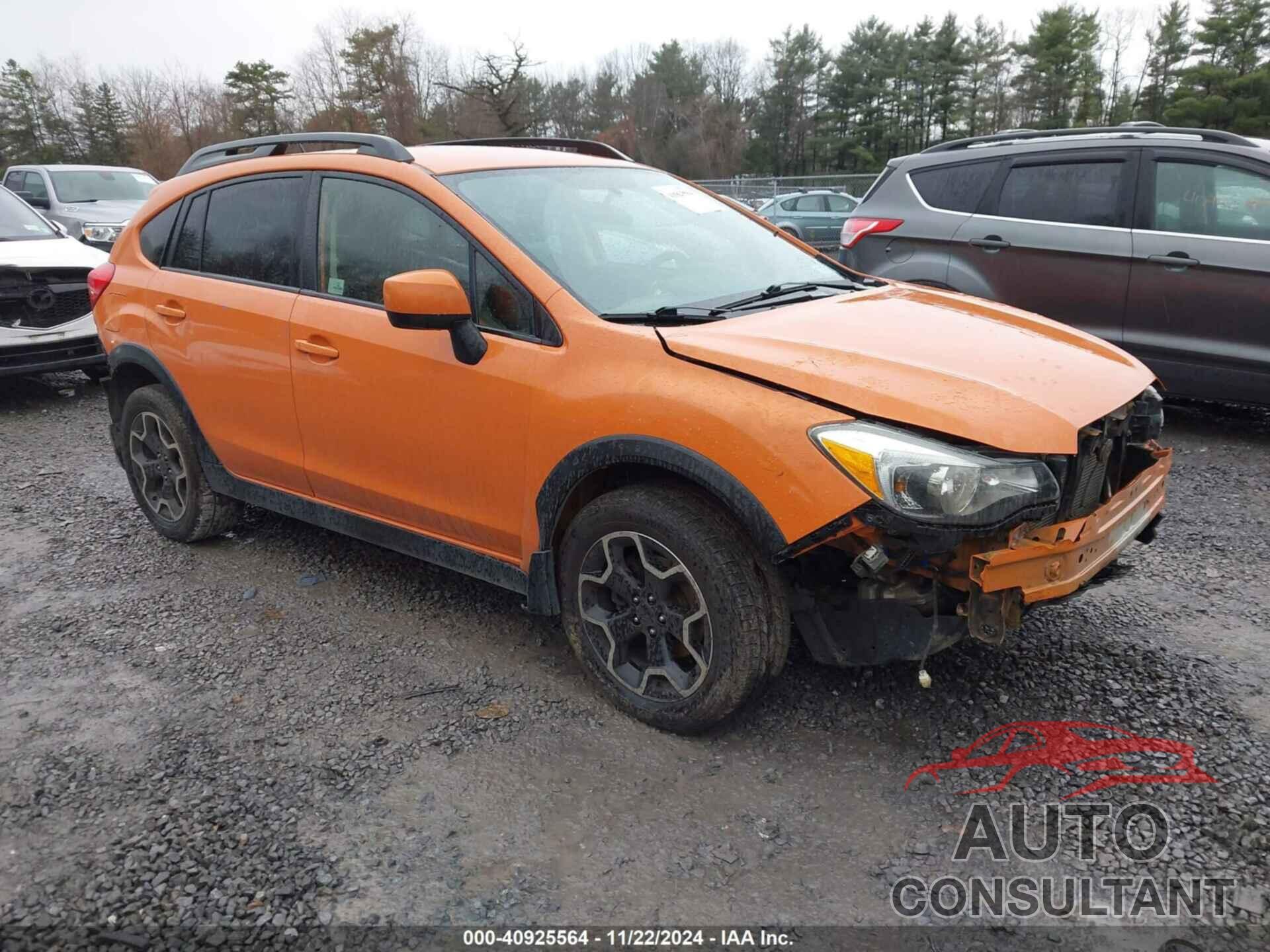 SUBARU XV CROSSTREK 2014 - JF2GPAWC4E8231396