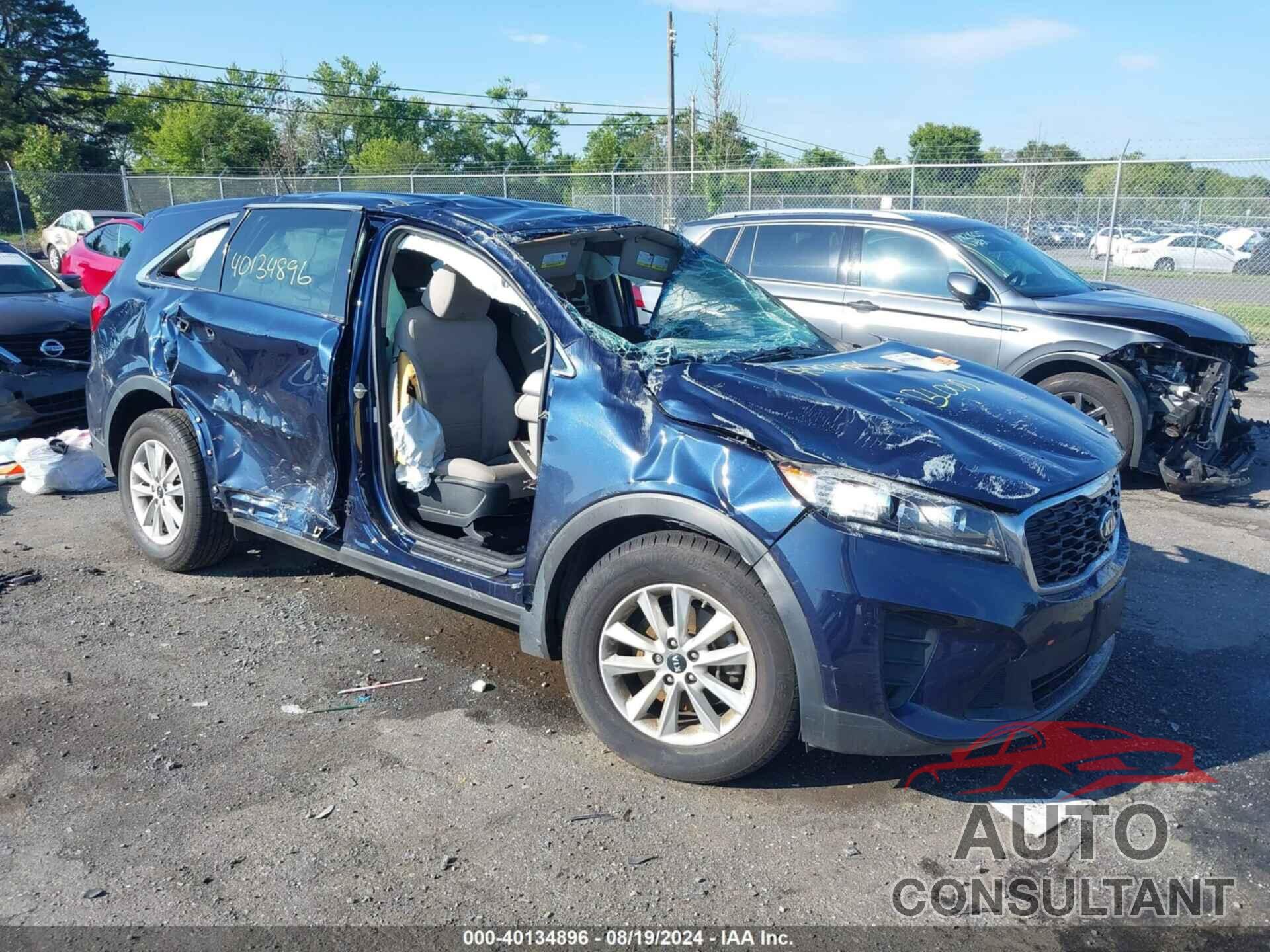 KIA SORENTO 2019 - 5XYPGDA59KG498871