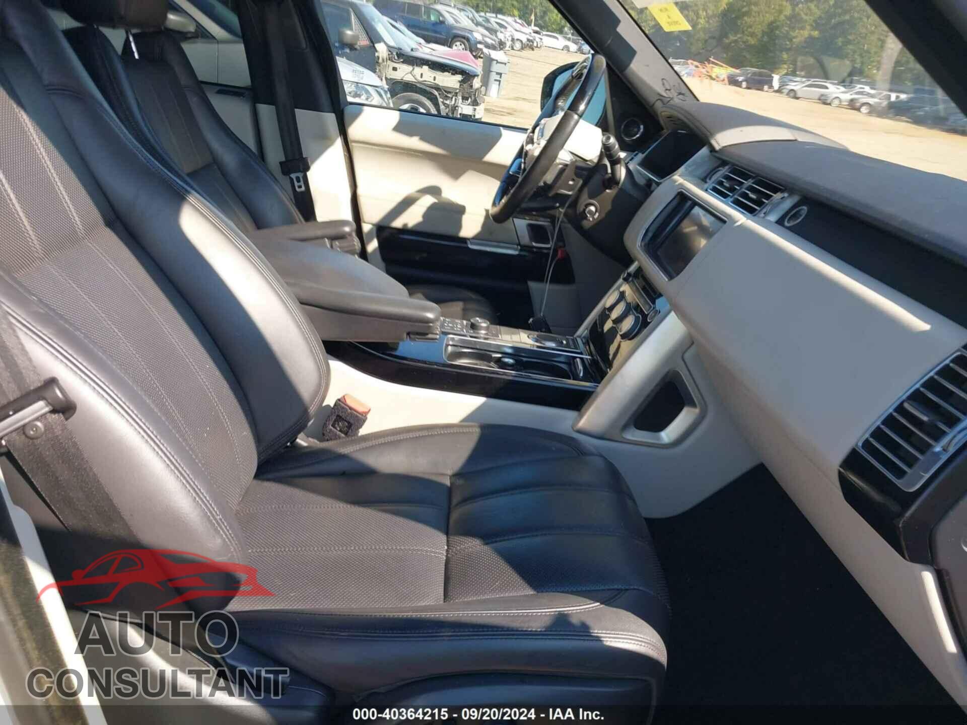 LAND ROVER RANGE ROVER 2016 - SALGS2EF9GA253901