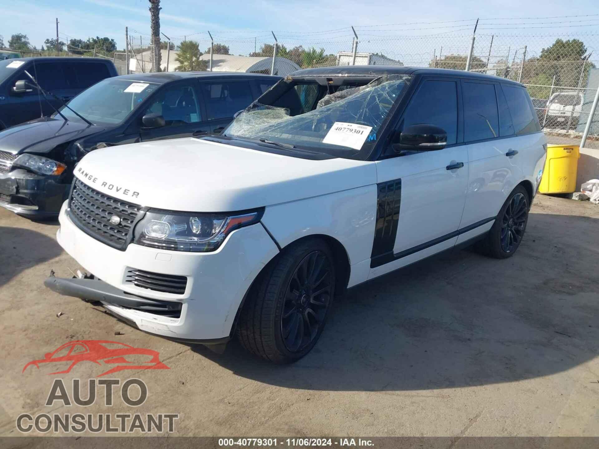 LAND ROVER RANGE ROVER 2017 - SALGS2FV8HA327980