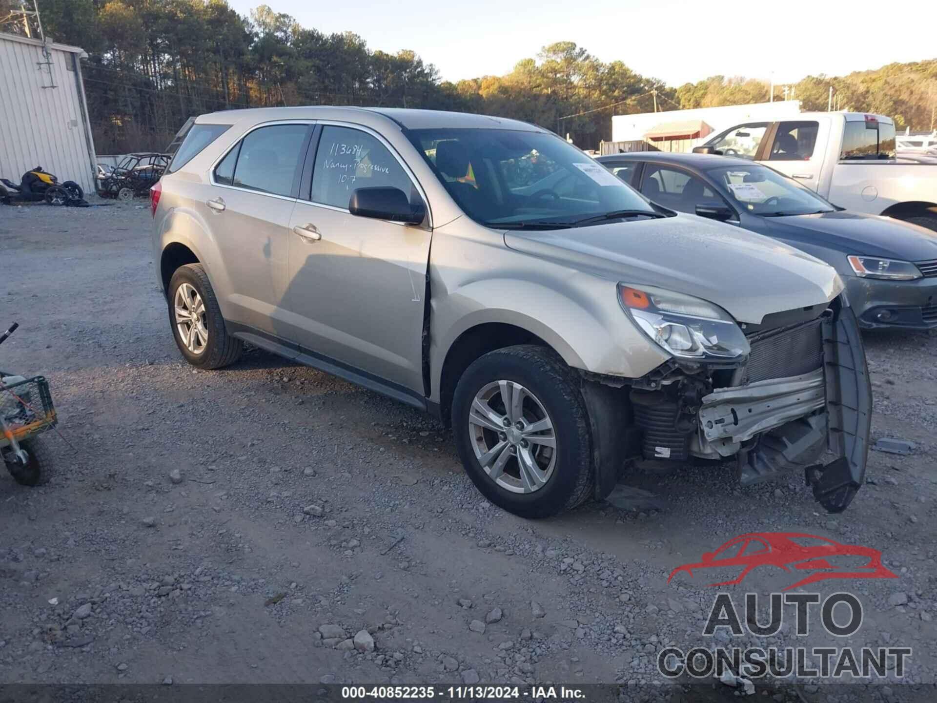 CHEVROLET EQUINOX 2016 - 2GNALBEK1G1187904