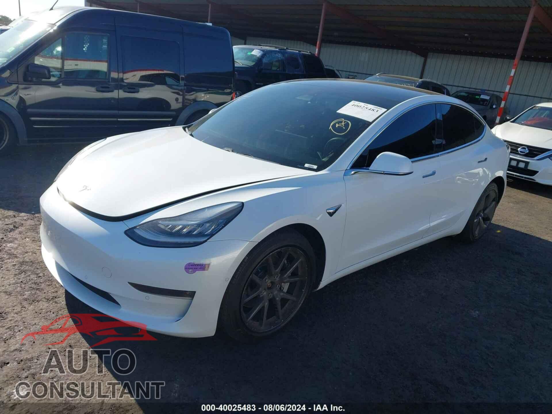TESLA MODEL 3 2019 - 5YJ3E1EB8KF493350