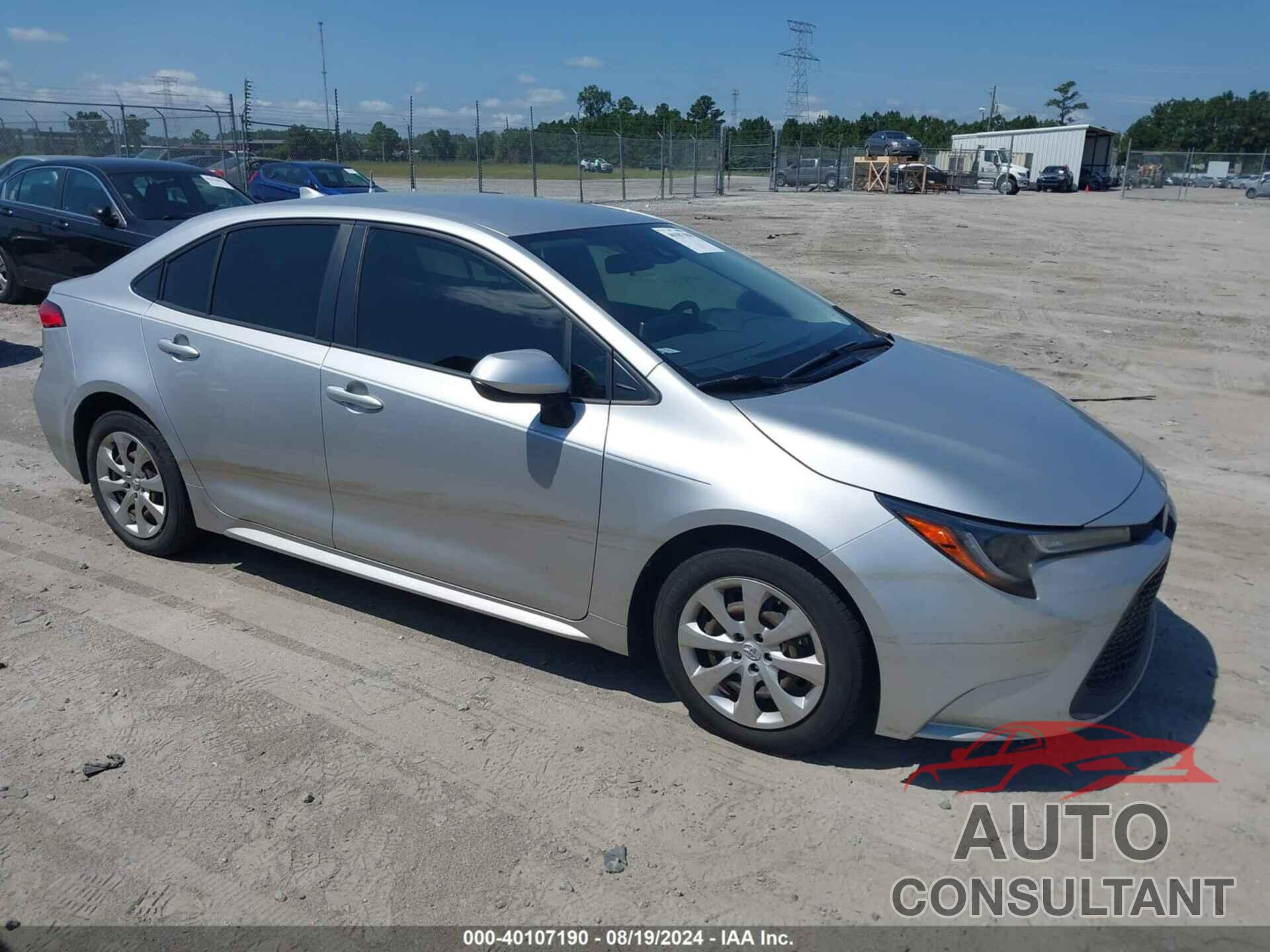 TOYOTA COROLLA 2021 - JTDEPMAE1MJ132087