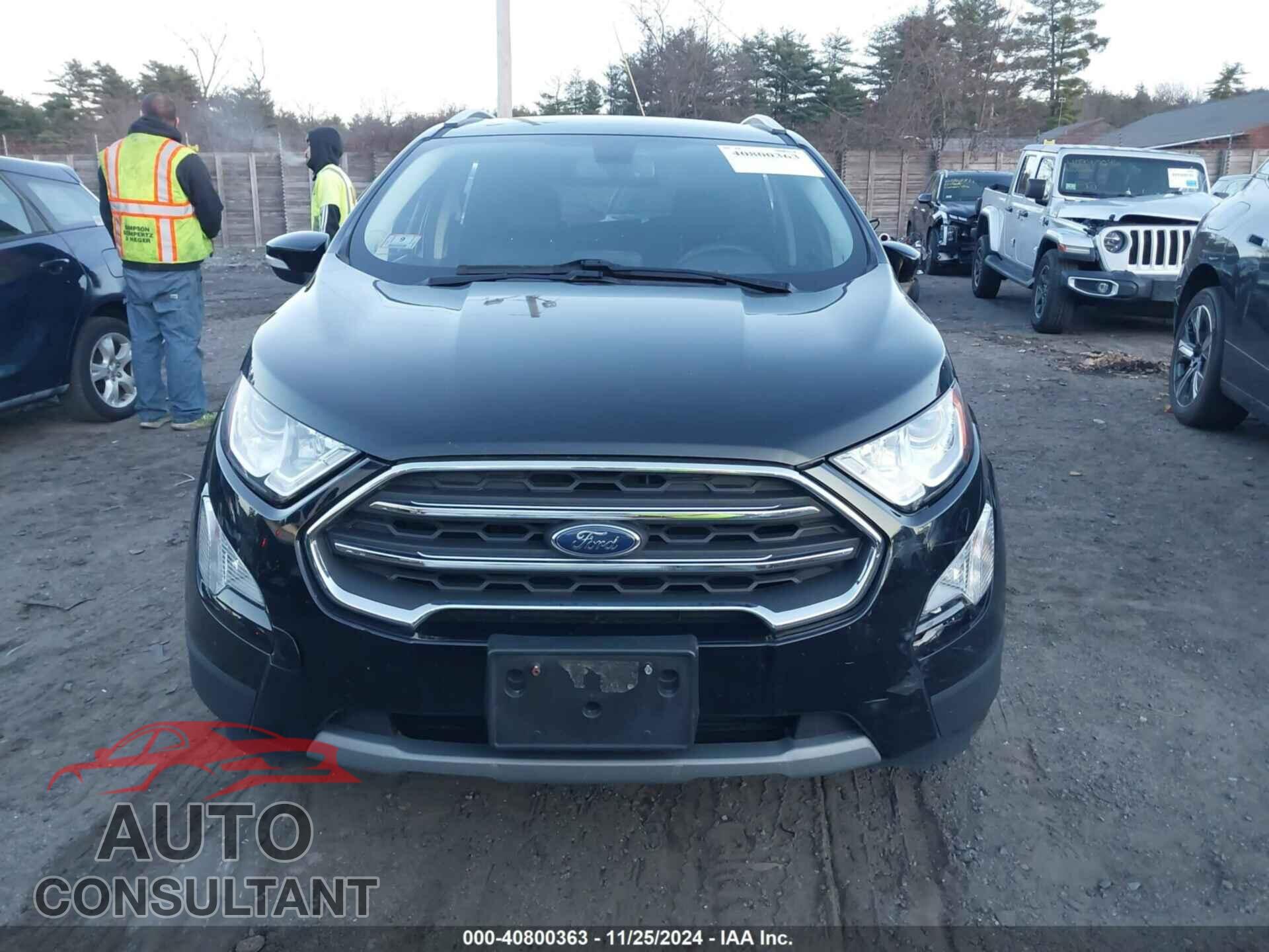 FORD ECOSPORT 2019 - MAJ6S3KL3KC256797