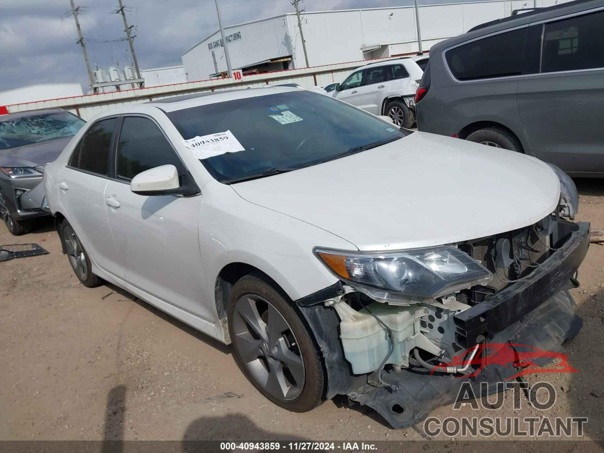 TOYOTA CAMRY 2012 - 4T1BF1FKXCU632048