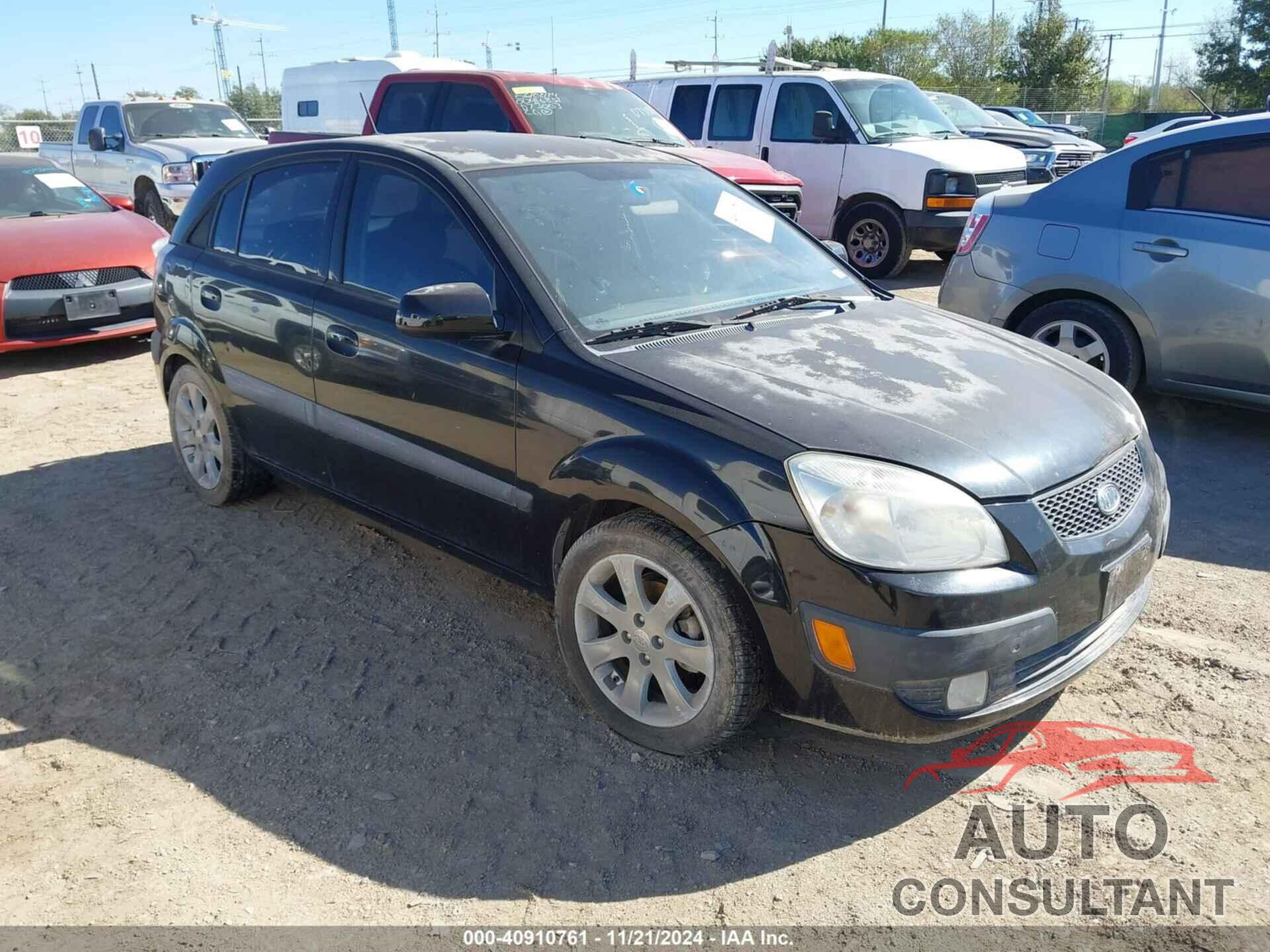 KIA RIO5 2009 - KNADE243196512778