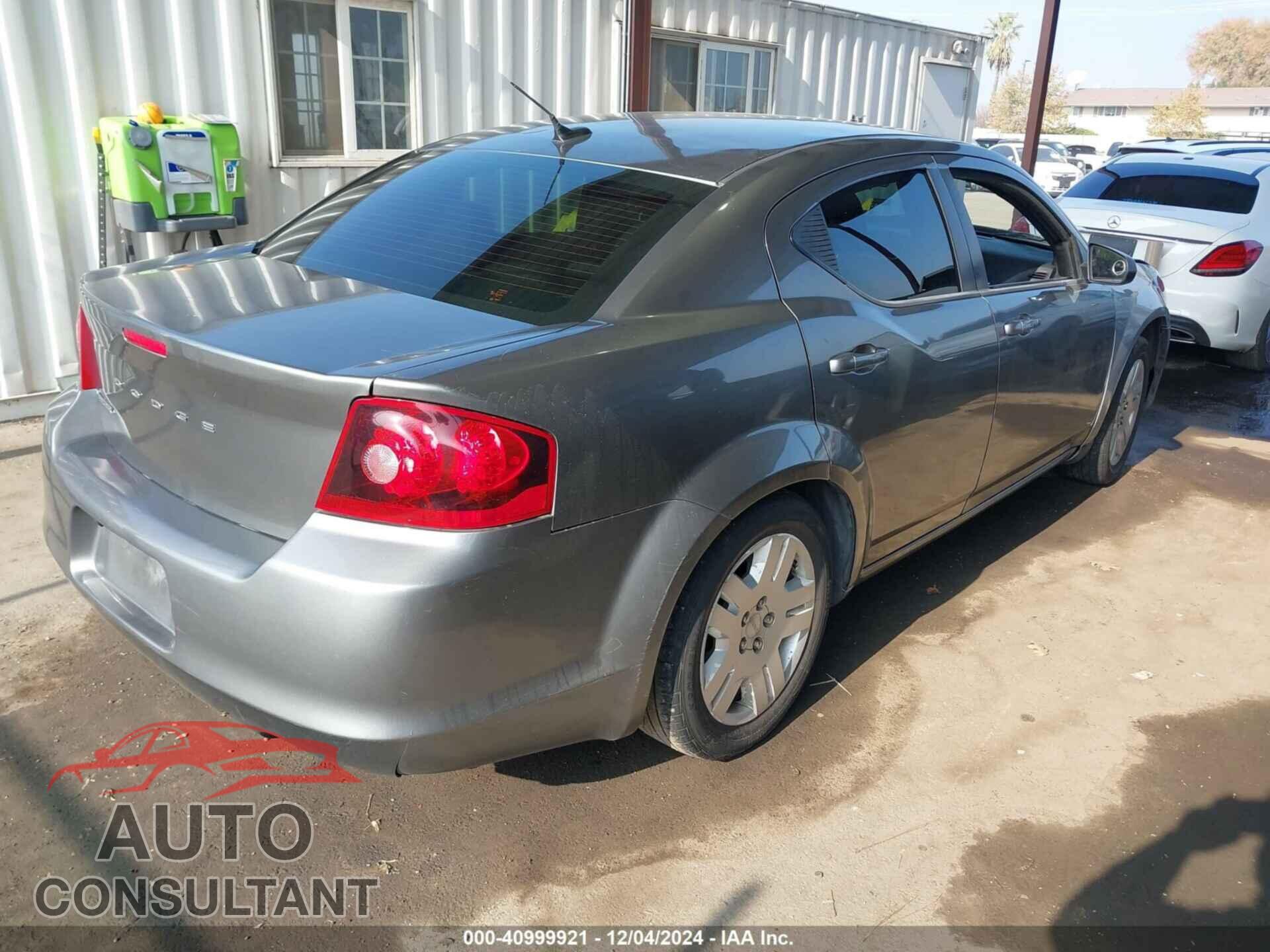 DODGE AVENGER 2013 - 1C3CDZAB3DN654123