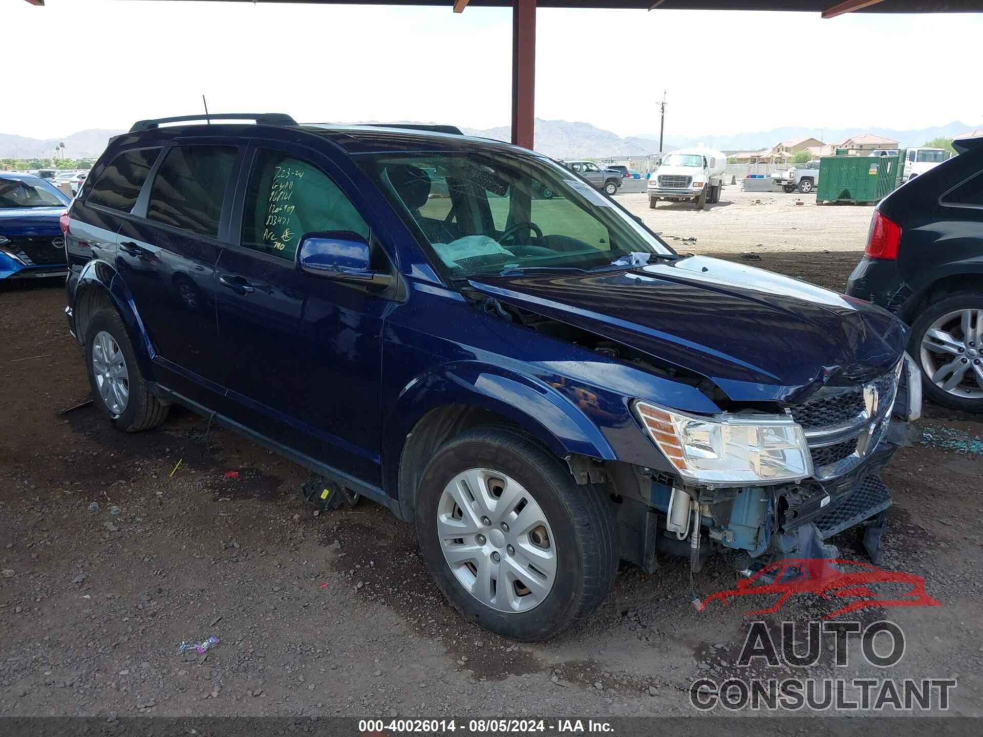 DODGE JOURNEY 2019 - 3C4PDCBGXKT833471