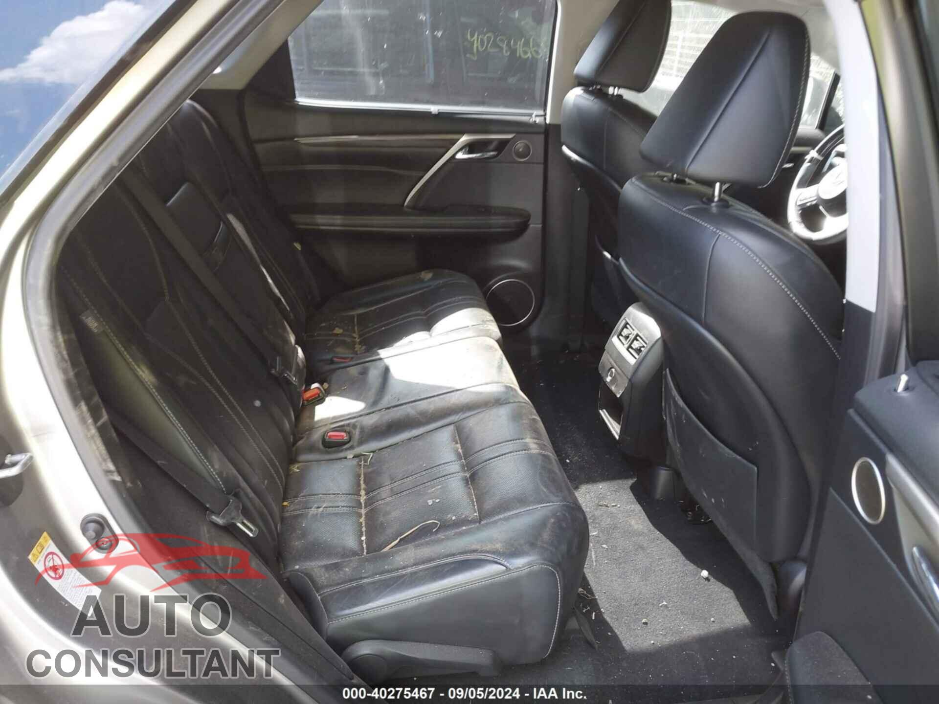 LEXUS RX 350 2017 - 2T2BZMCAXHC094072