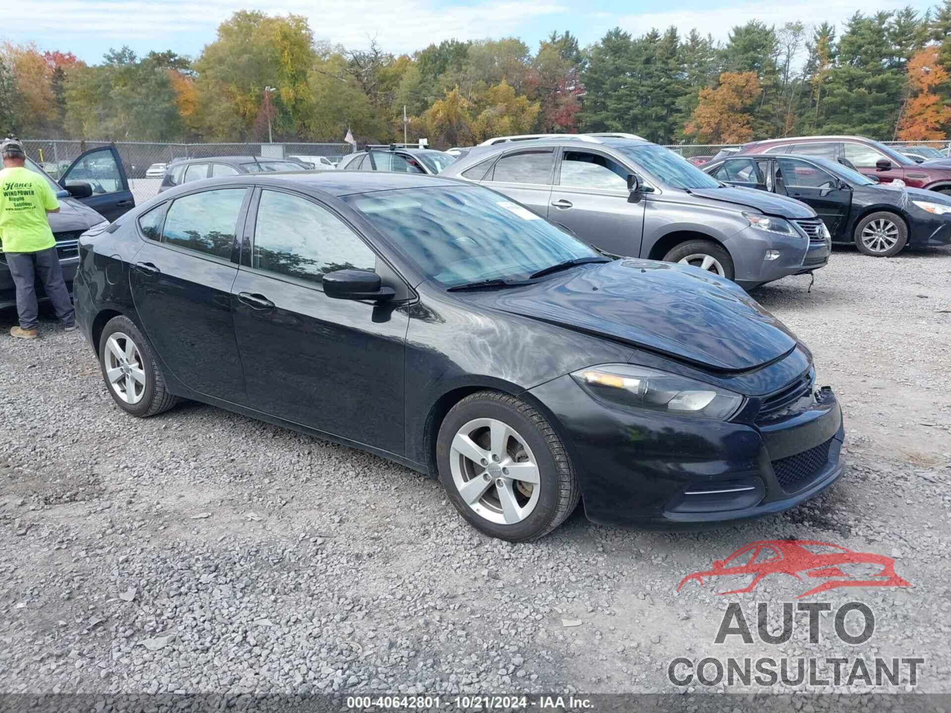 DODGE DART 2015 - 1C3CDFBBXFD172626