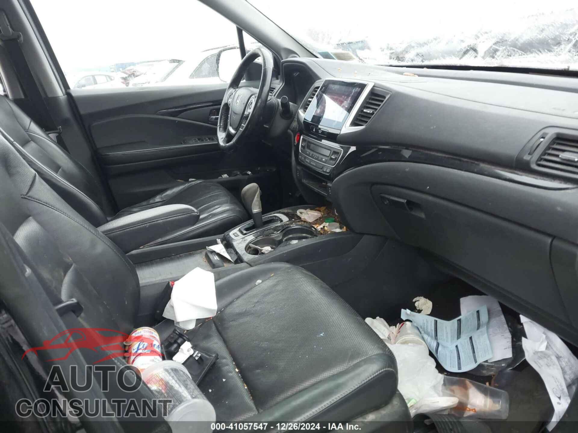 HONDA RIDGELINE 2017 - 5FPYK3F75HB008876
