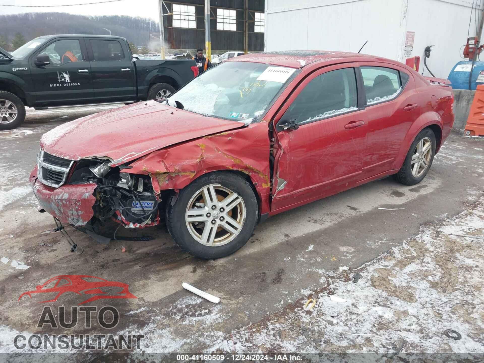 DODGE AVENGER 2010 - 1B3CC5FB1AN231330
