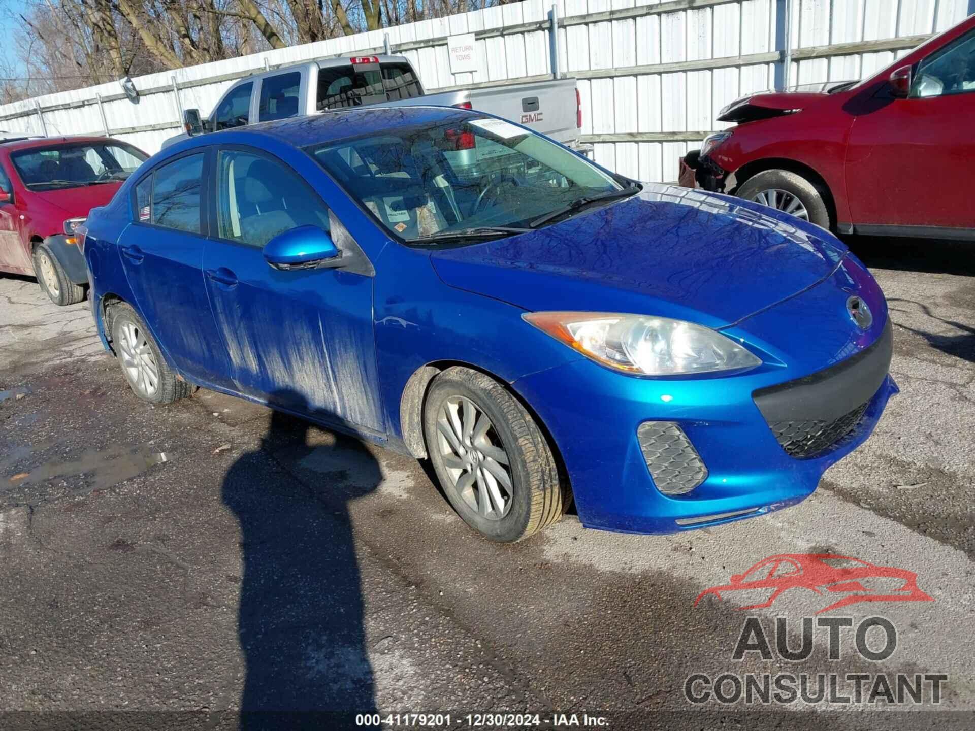 MAZDA MAZDA3 2012 - JM1BL1V77C1580874