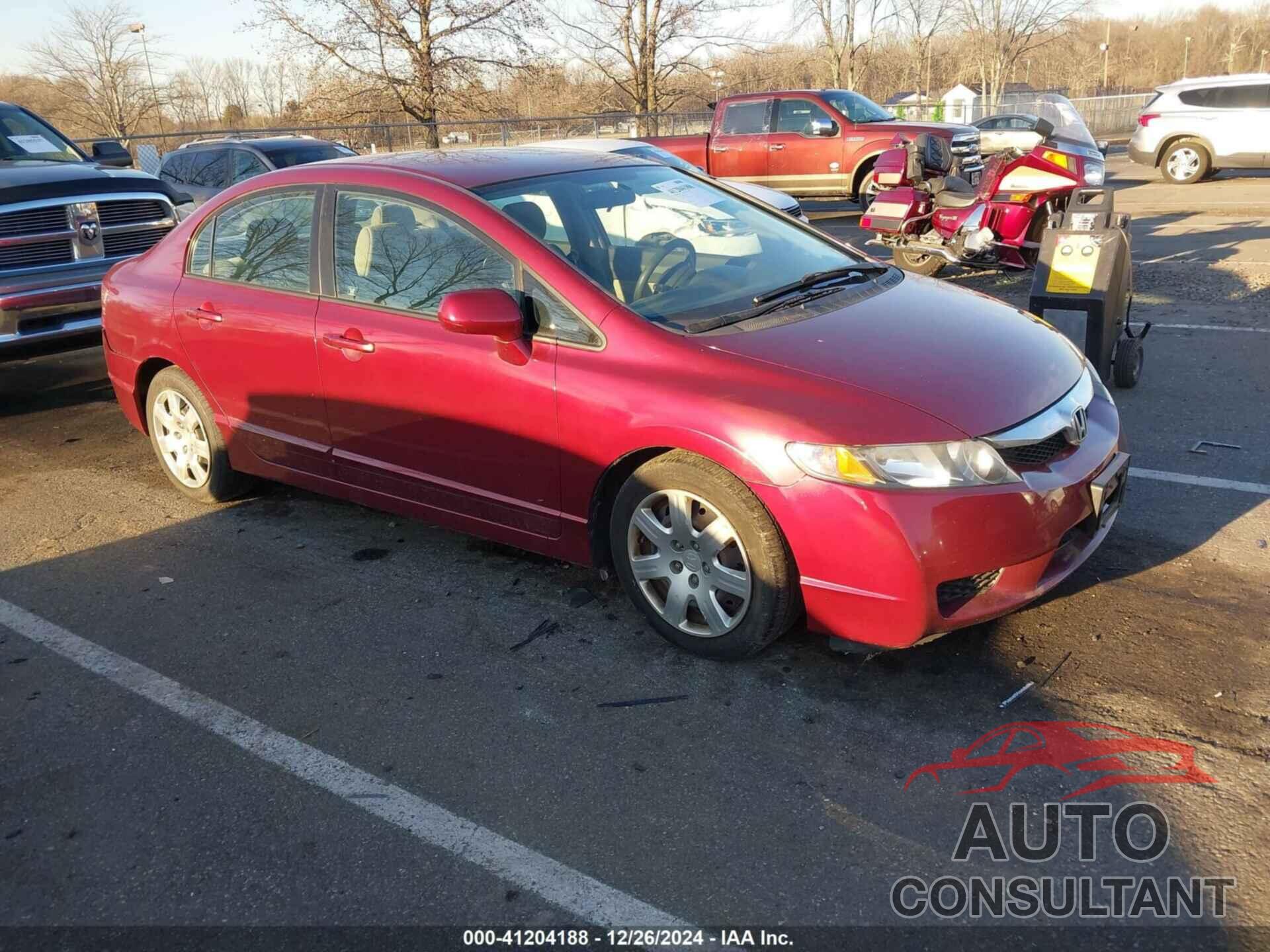 HONDA CIVIC 2010 - 2HGFA1F53AH554566