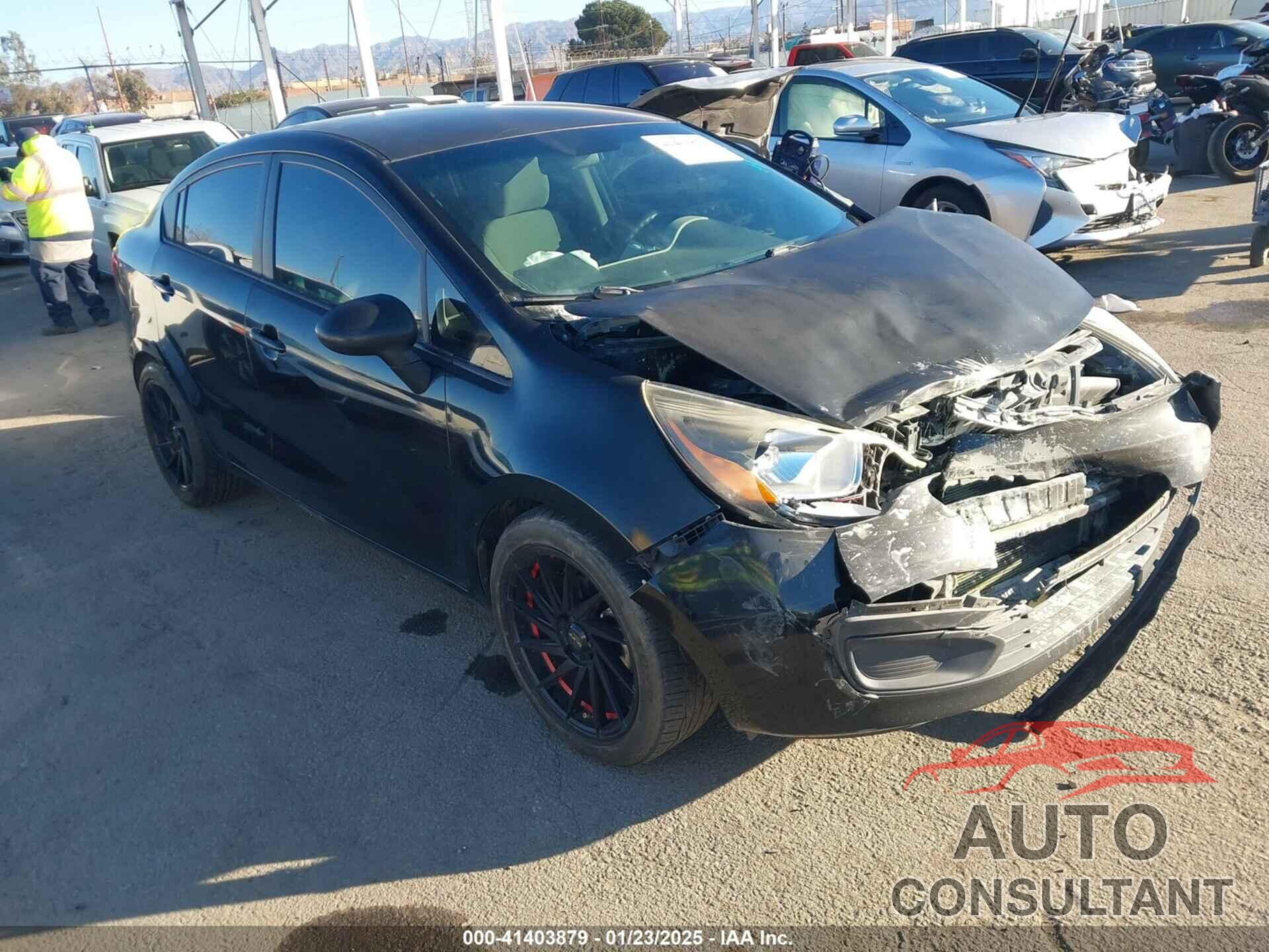 KIA RIO 2013 - KNADM4A34D6309394