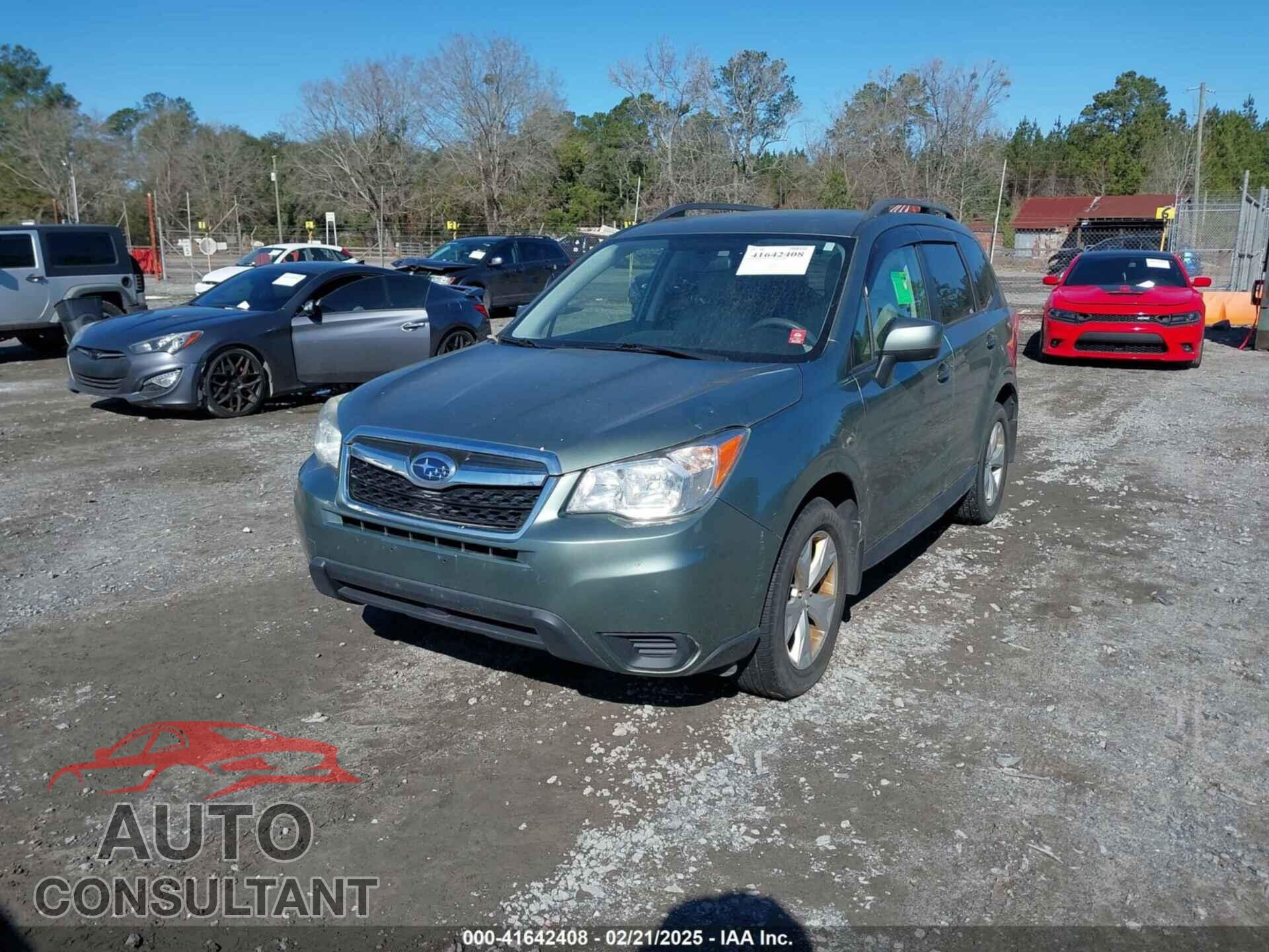 SUBARU FORESTER 2014 - JF2SJAEC0EH429826