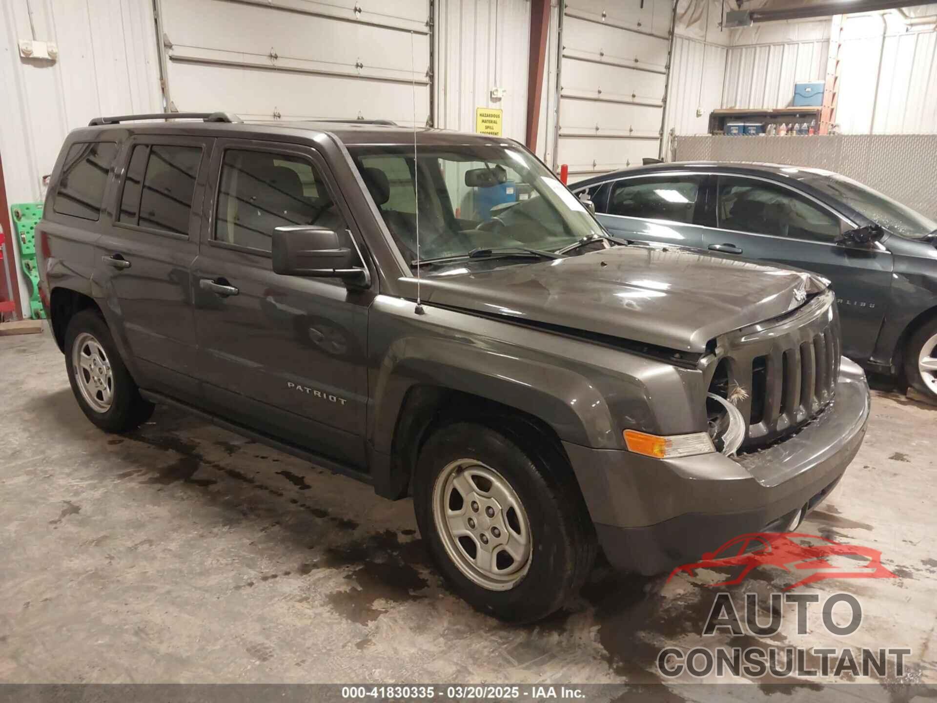JEEP PATRIOT 2016 - 1C4NJPBA9GD547711