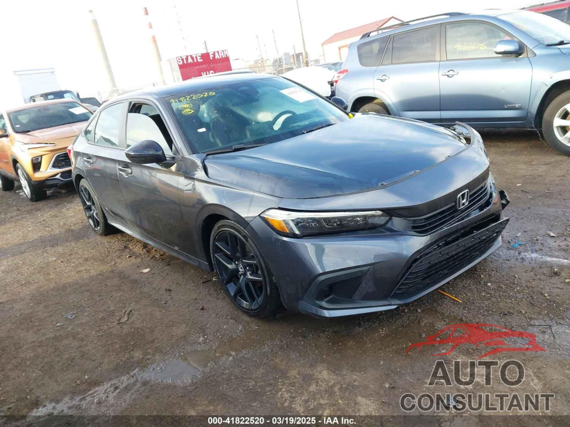 HONDA CIVIC 2022 - 2HGFE2F52NH509781