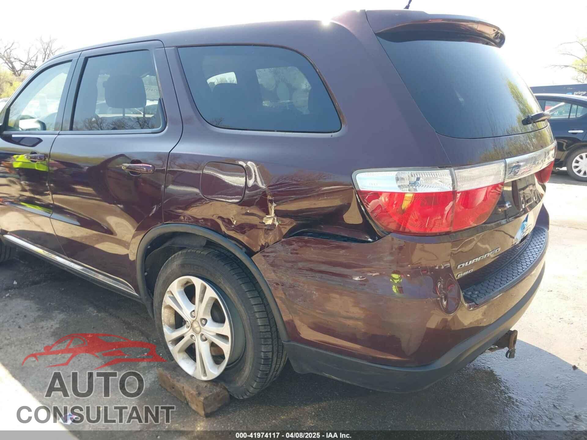 DODGE DURANGO 2012 - 1C4RDJAG5CC301640