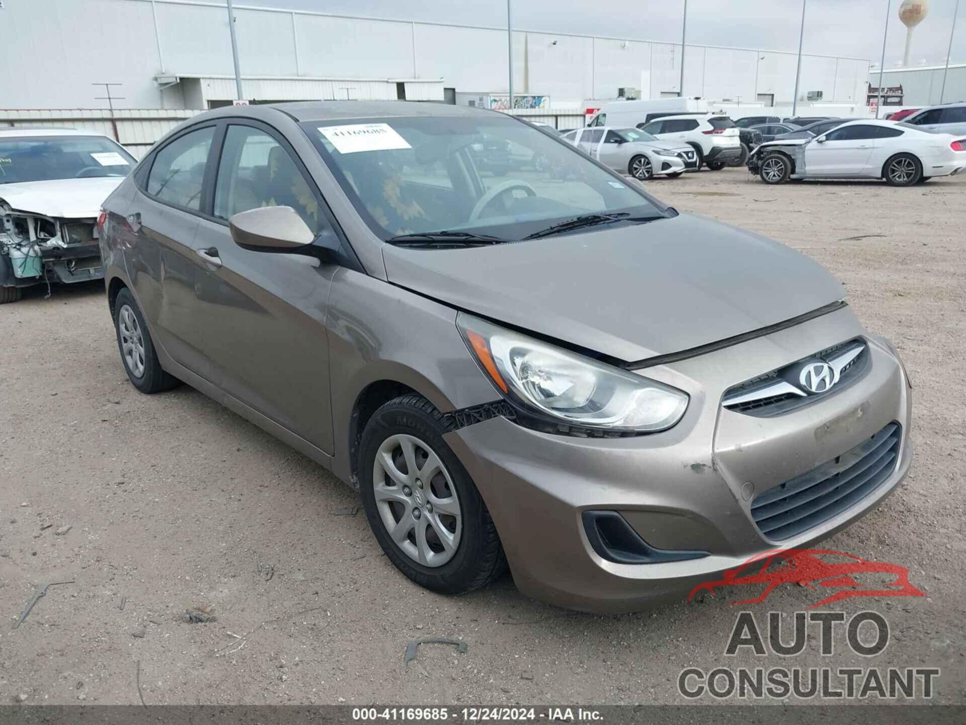 HYUNDAI ACCENT 2013 - KMHCT4AE3DU429570