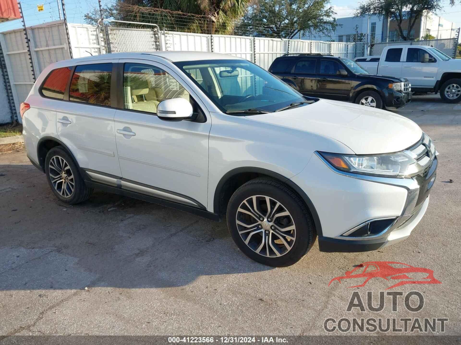 MITSUBISHI OUTLANDER 2016 - JA4AD3A31GZ047704