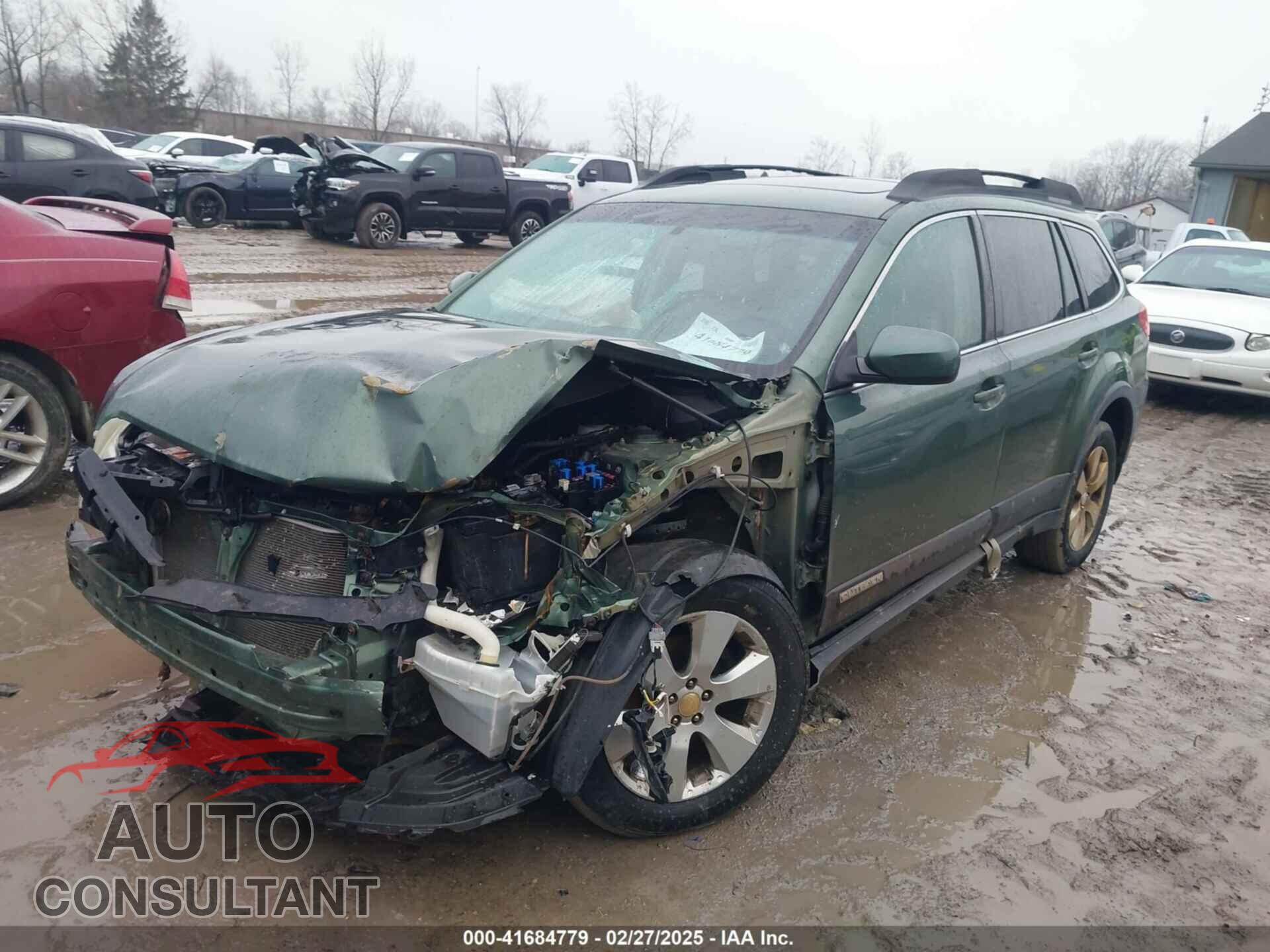 SUBARU OUTBACK 2011 - 4S4BRCKC5B3354620