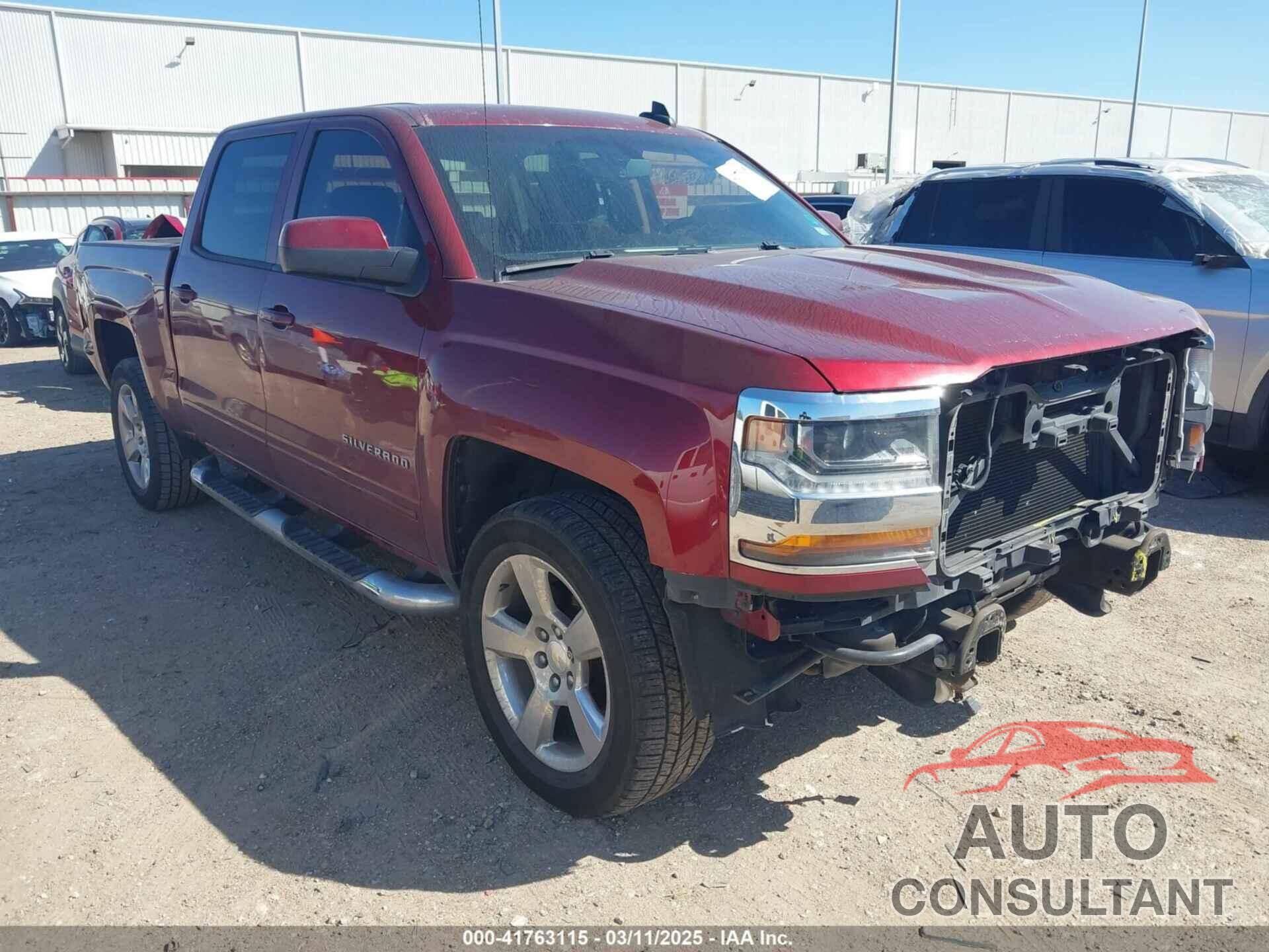 CHEVROLET SILVERADO 1500 2016 - 3GCPCREC8GG287753