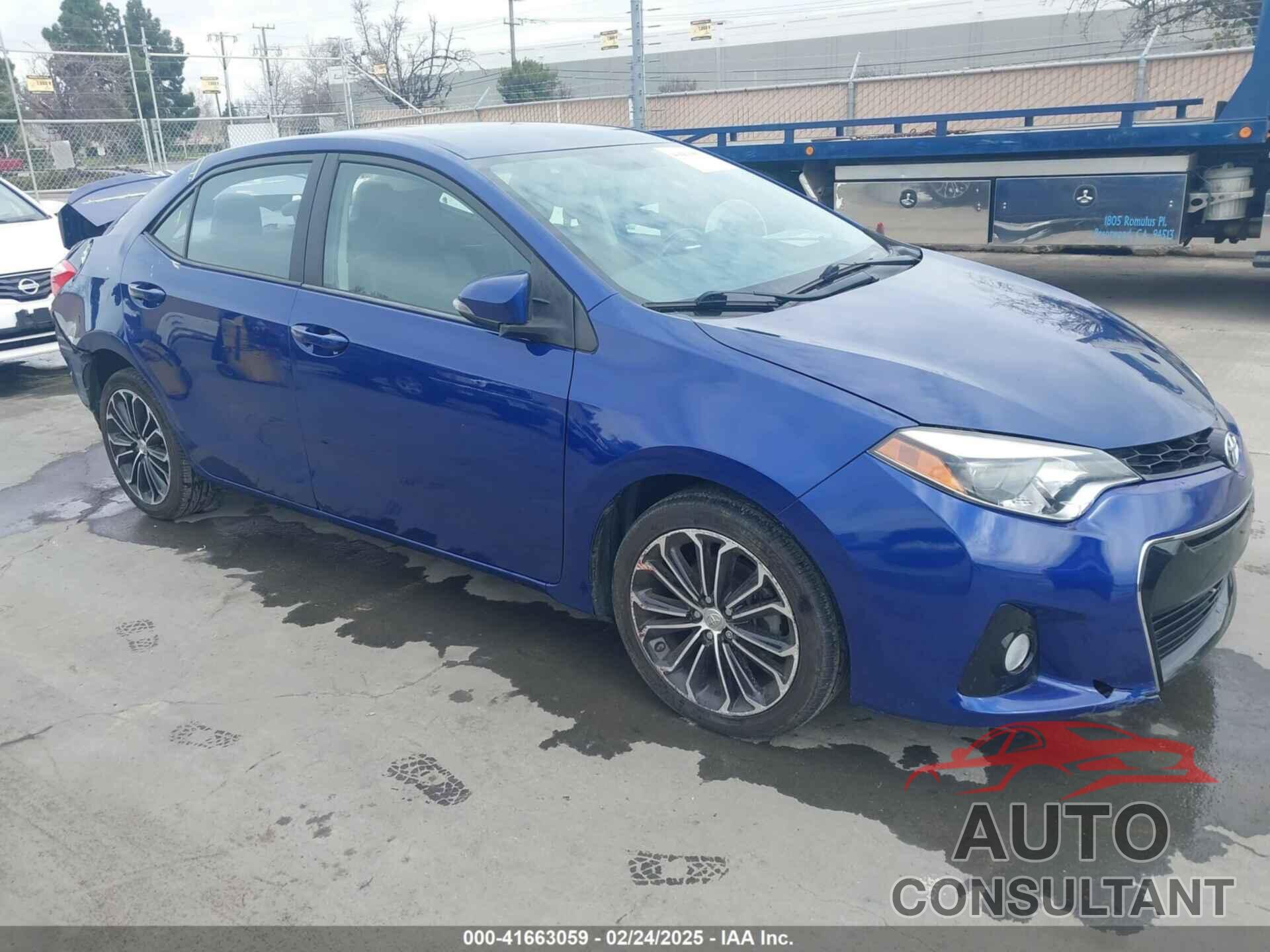 TOYOTA COROLLA 2015 - 5YFBURHE8FP253244