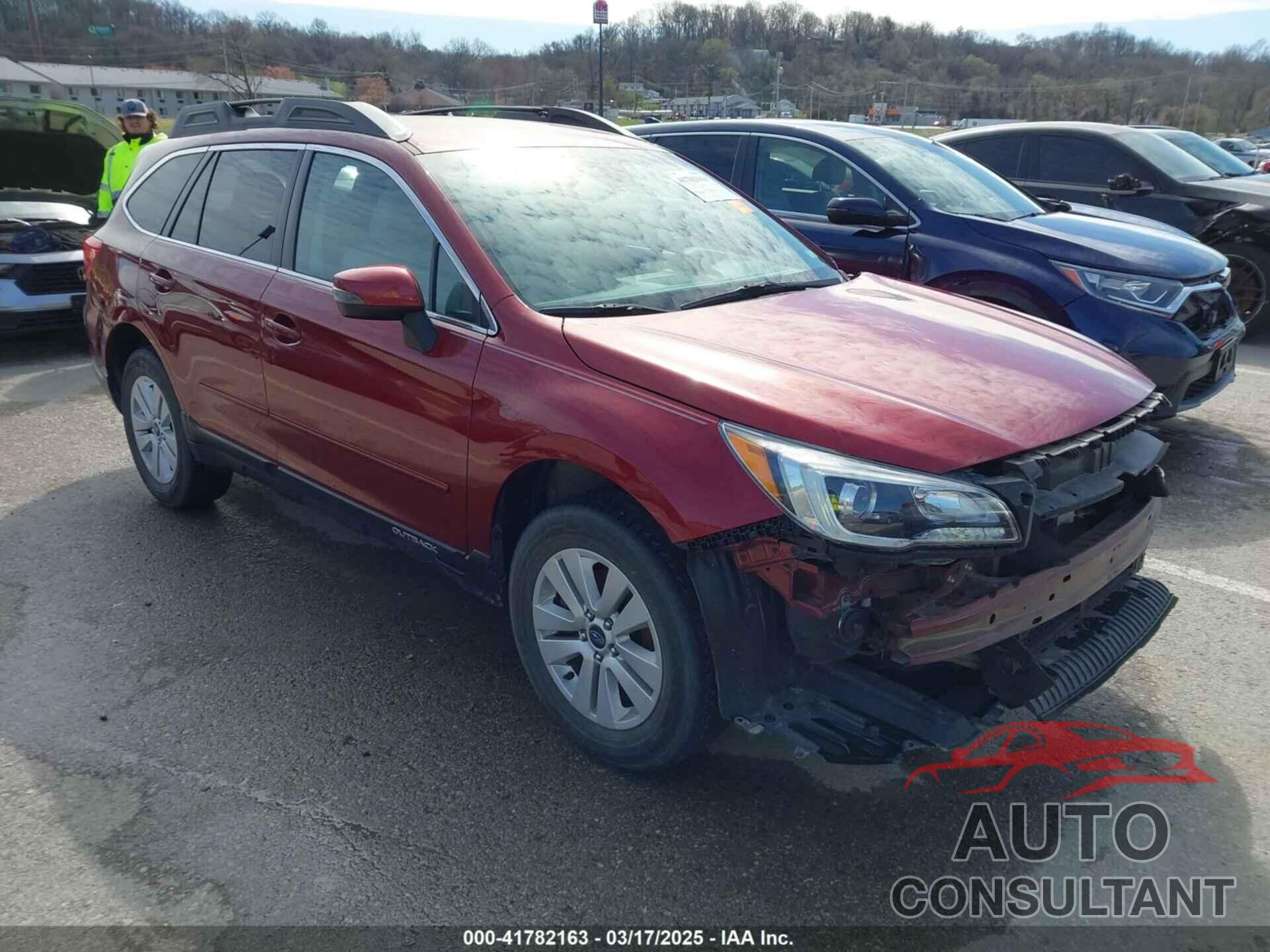 SUBARU OUTBACK 2017 - 4S4BSAFCXH3272281