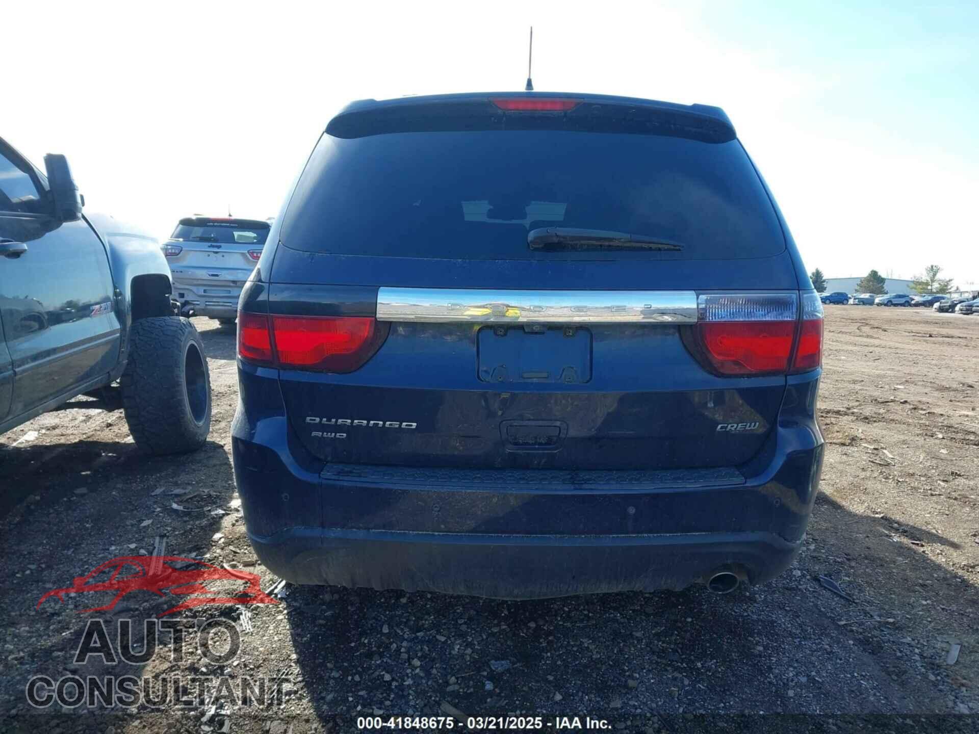 DODGE DURANGO 2013 - 1C4RDJDG2DC554279
