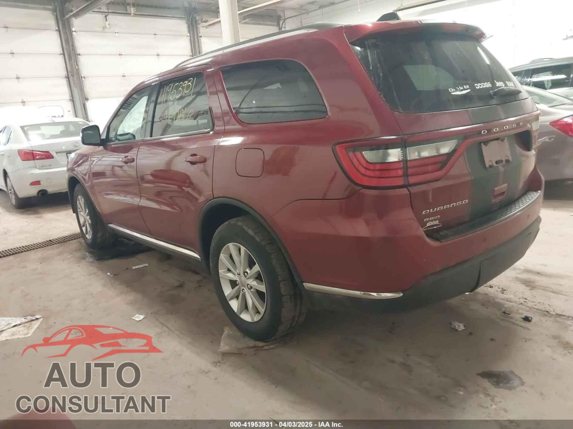 DODGE DURANGO 2014 - 1C4RDJAG4EC576712