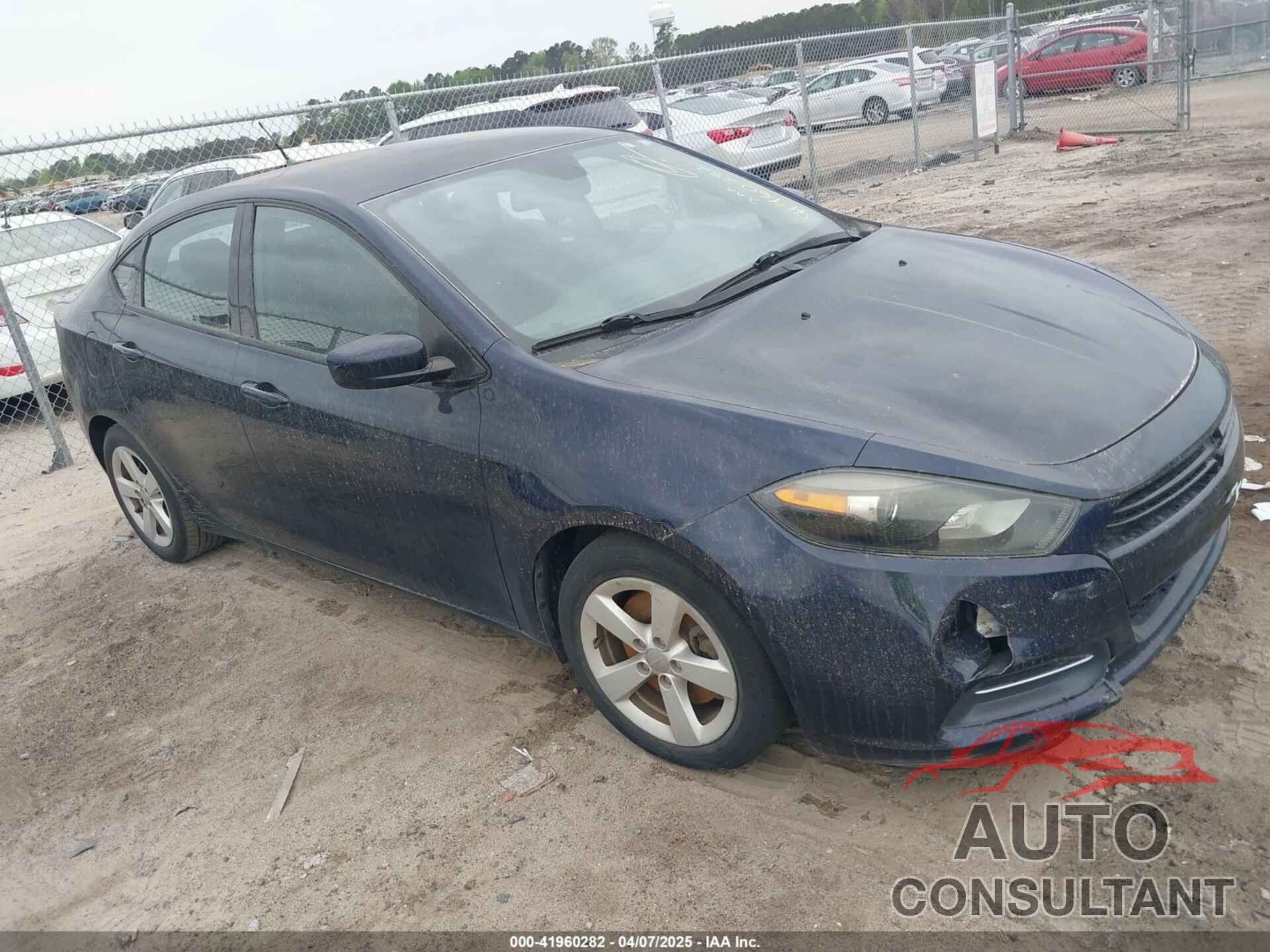 DODGE DART 2015 - 1C3CDFBB1FD420715