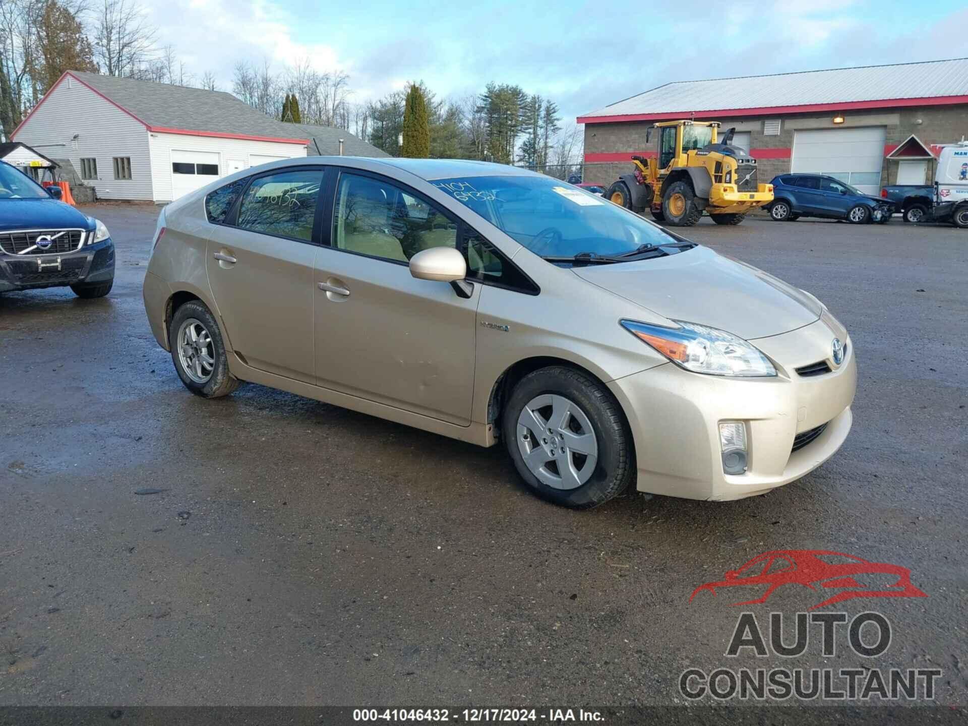 TOYOTA PRIUS 2010 - JTDKN3DU4A1167711