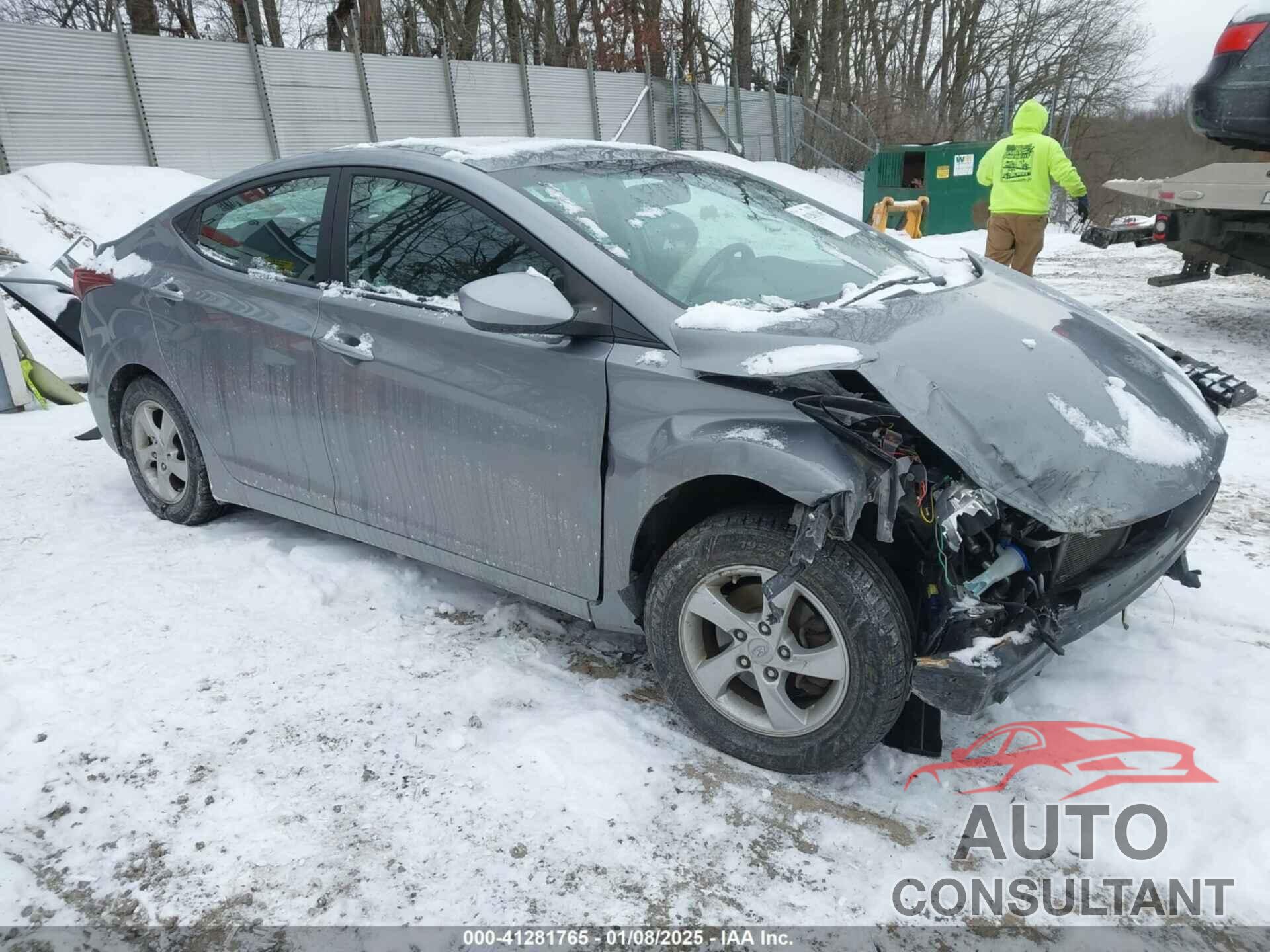 HYUNDAI ELANTRA 2014 - KMHDH4AE0EU194875