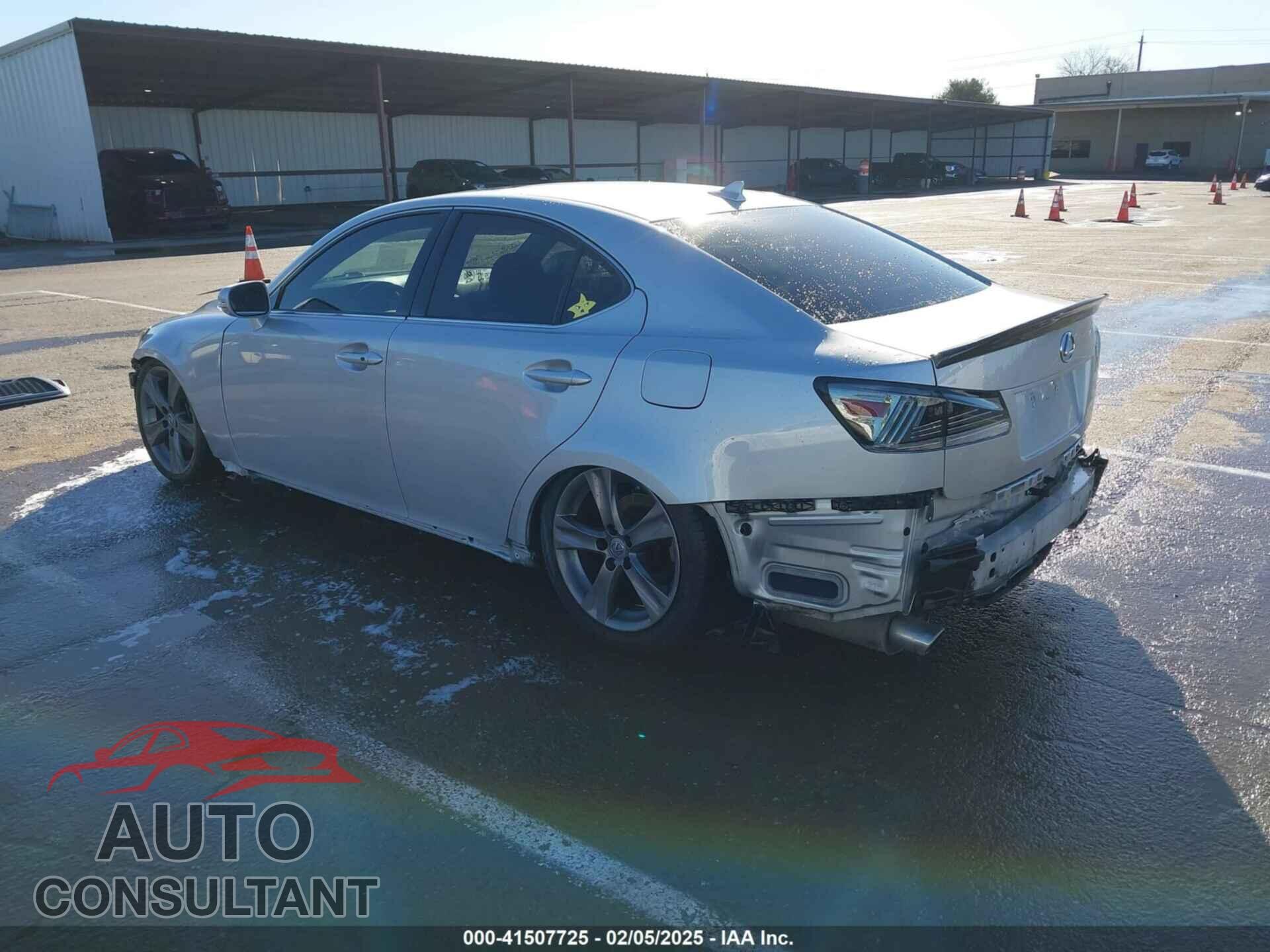 LEXUS IS 250 2012 - JTHBF5C22C2103025