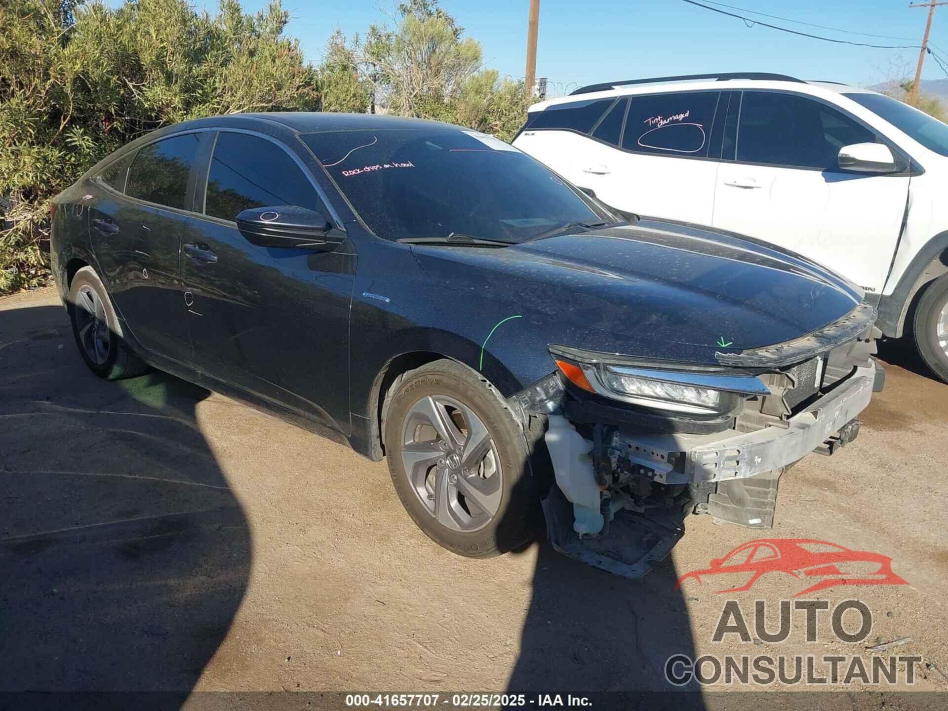 HONDA INSIGHT 2019 - 19XZE4F17KE003004