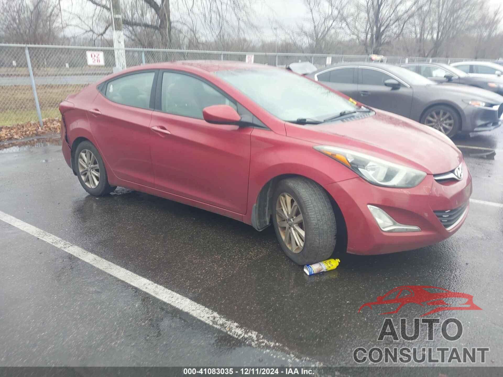 HYUNDAI ELANTRA 2015 - 5NPDH4AE0FH582320