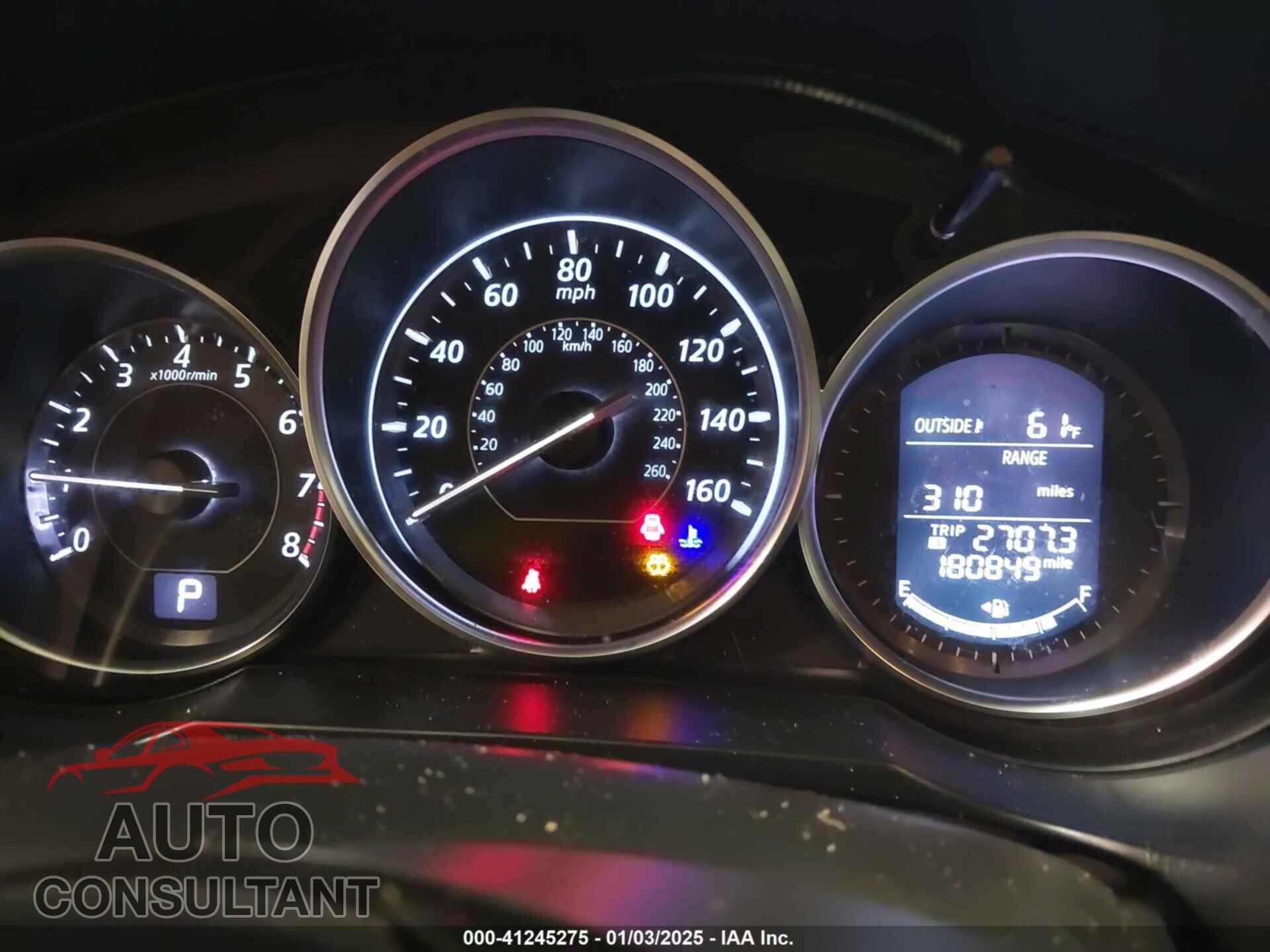MAZDA MAZDA6 2015 - JM1GJ1V58F1222830