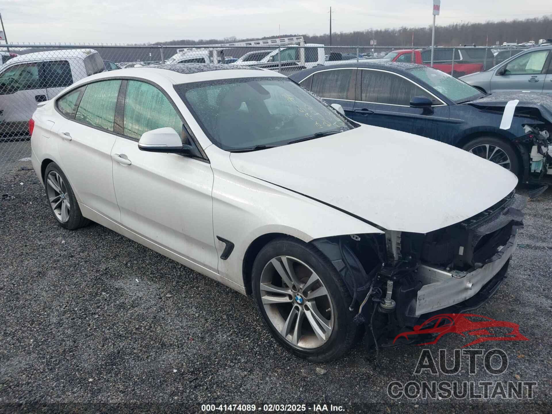 BMW 328I GRAN TURISMO 2016 - WBA8Z5C51GGS37544